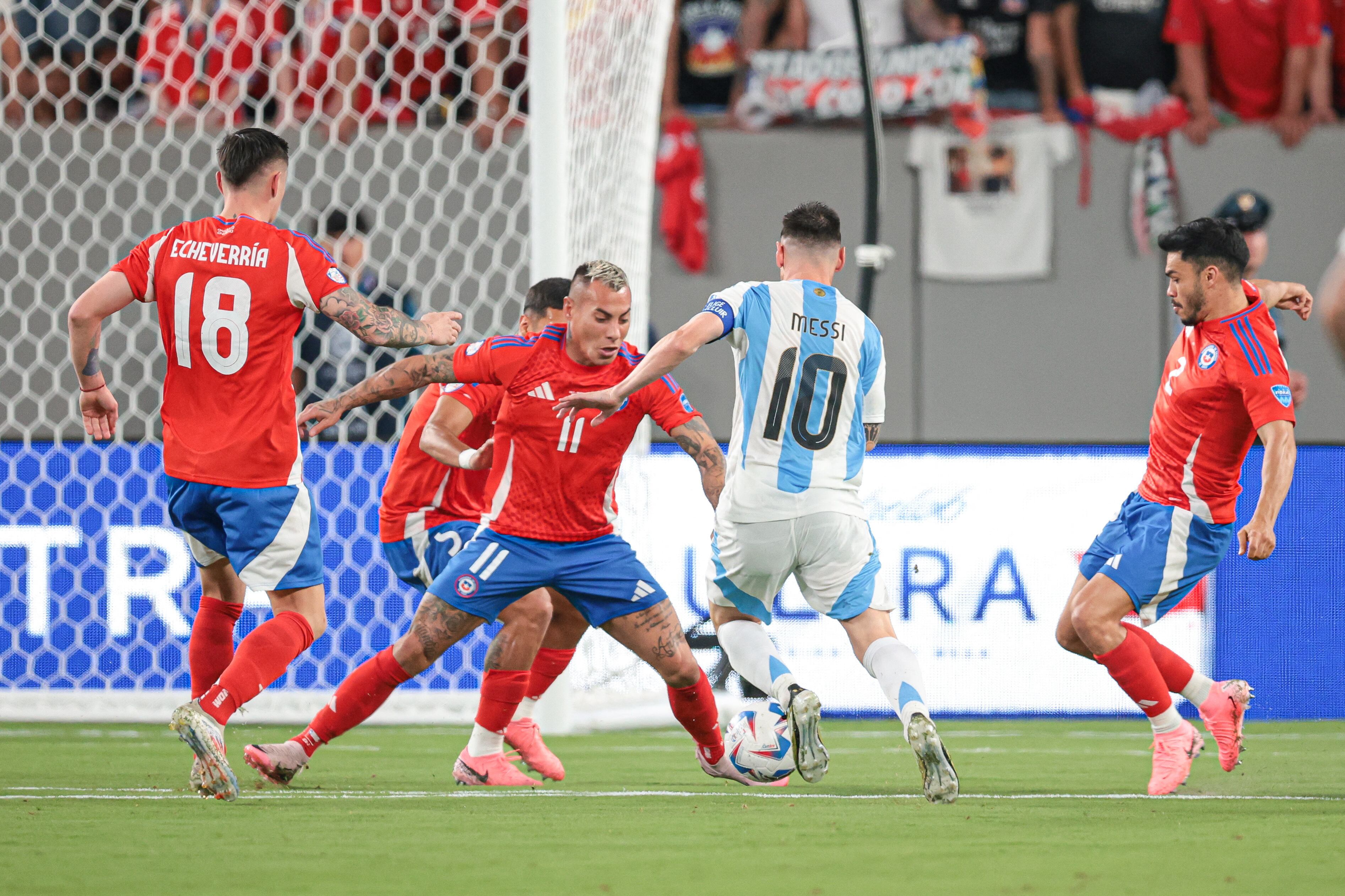 Copa América 2024 - Argentina Chile - Segundo tiempo