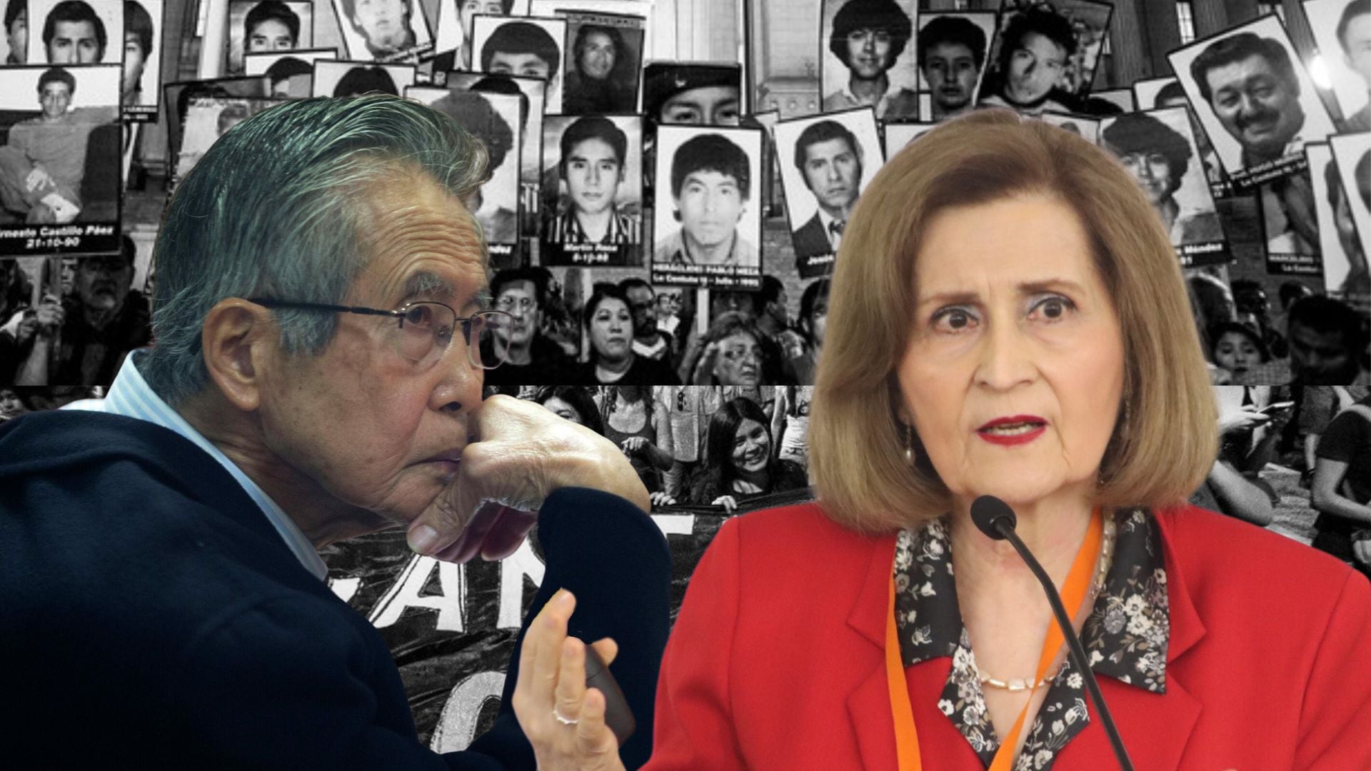 Alberto Fujimori y Luz Pacheco