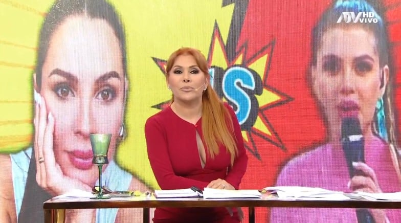 Magaly Medina ataca a Paolo Guerrero por defensa de Ana Paula Consorte. (Captura: Magaly TV La Firme)