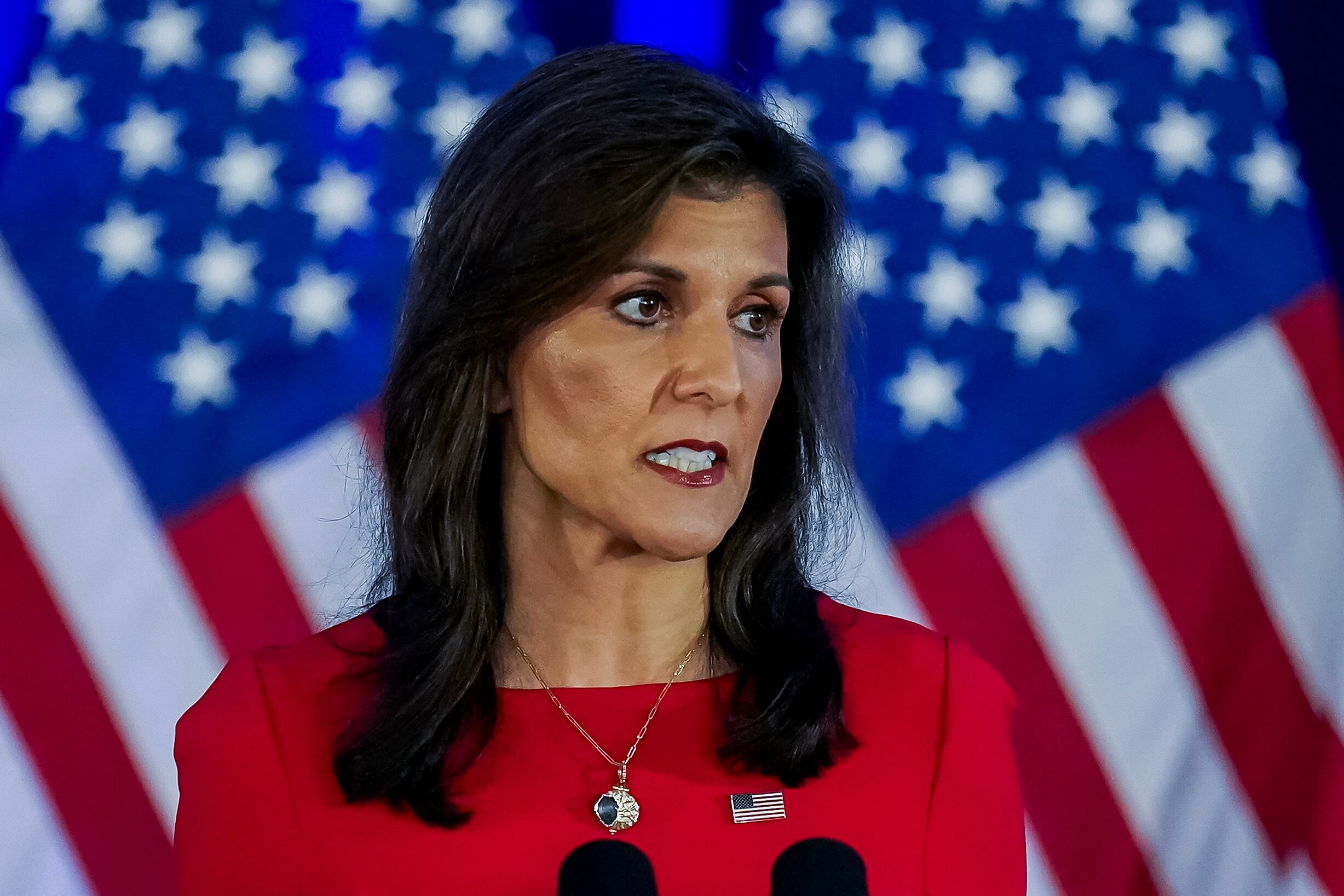 Nikki Haley será una de las oradoras en la convención republicana (EFE/EPA/RICHARD ELLIS)
