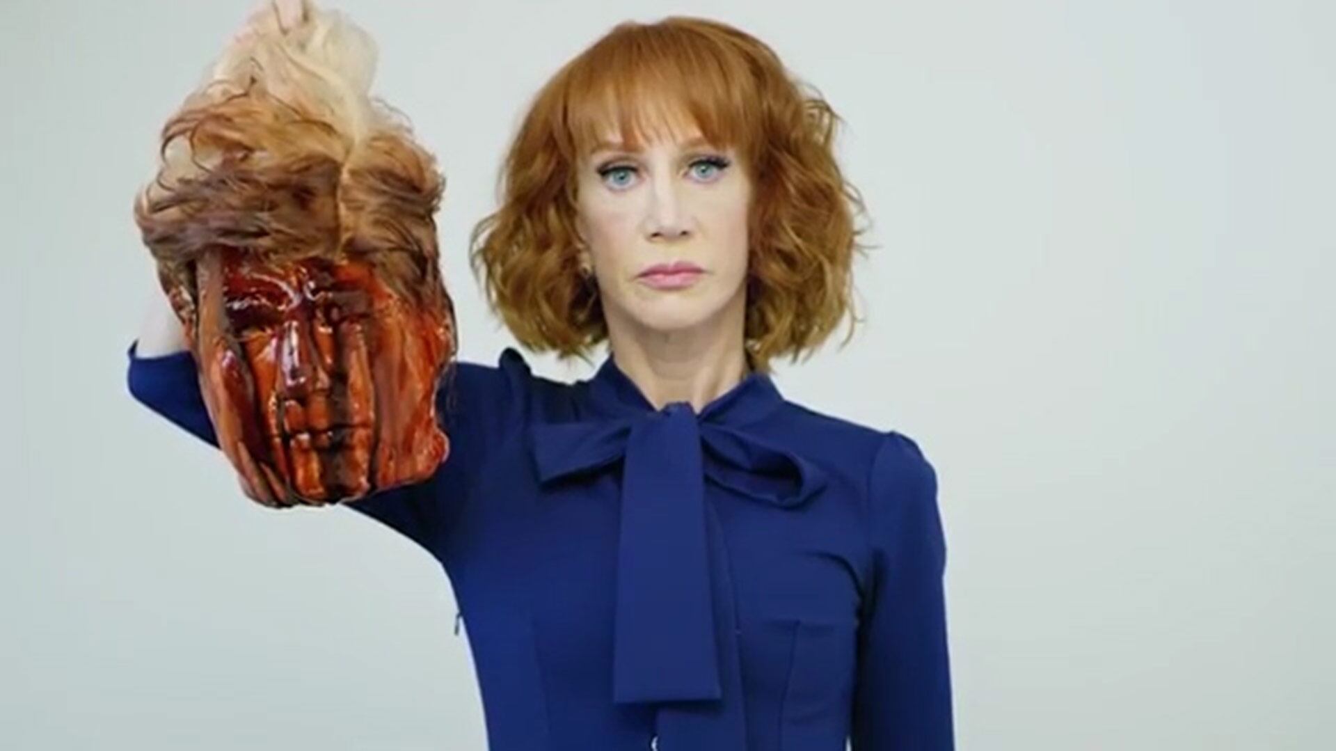 Tras haber recibido amenazas de muerte por criticar a Donald Trump, Kathy Griffin celebró que Kamala Harris se uniera a la contienda presidencial 