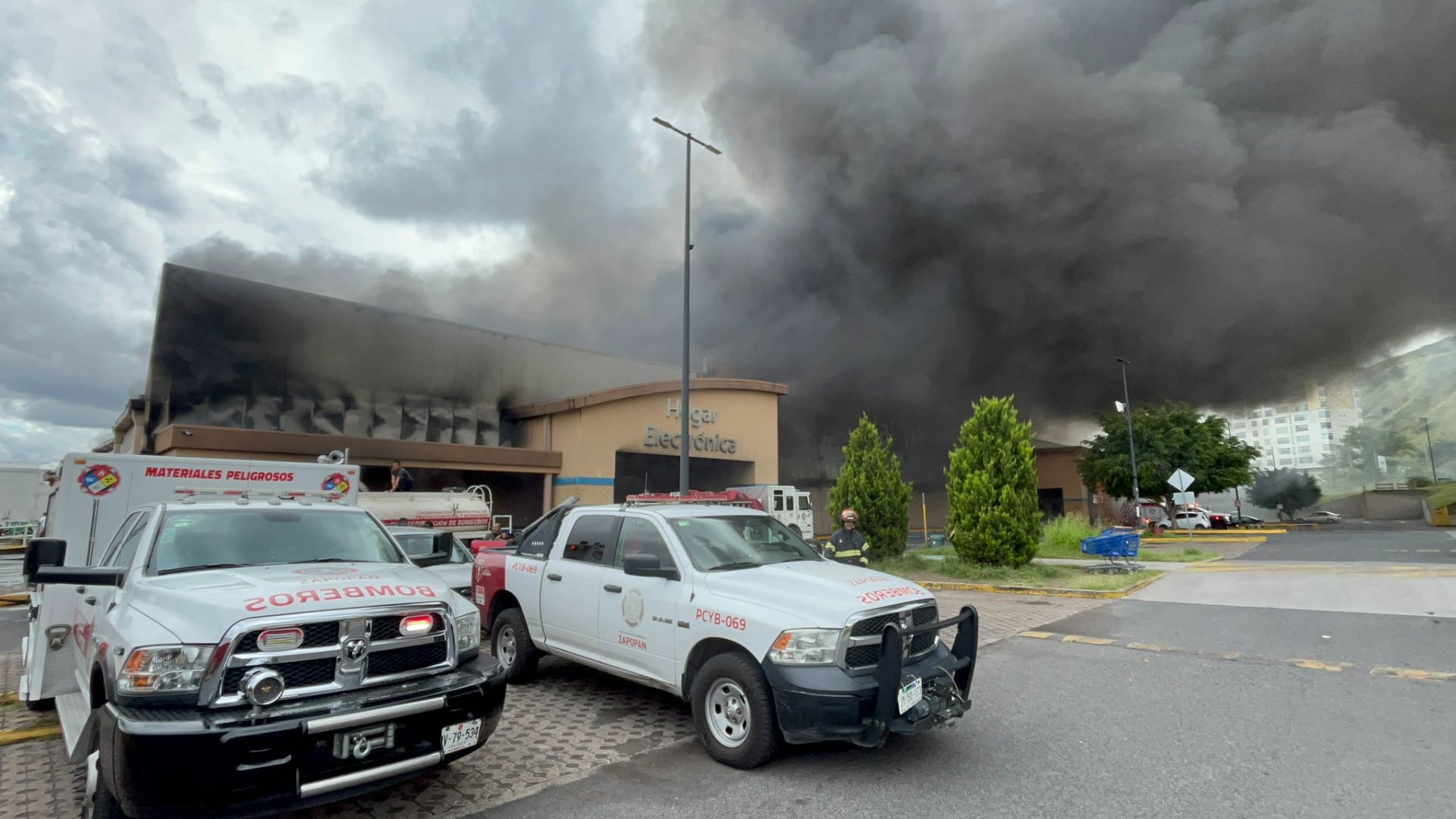 Incendio Guadalajara