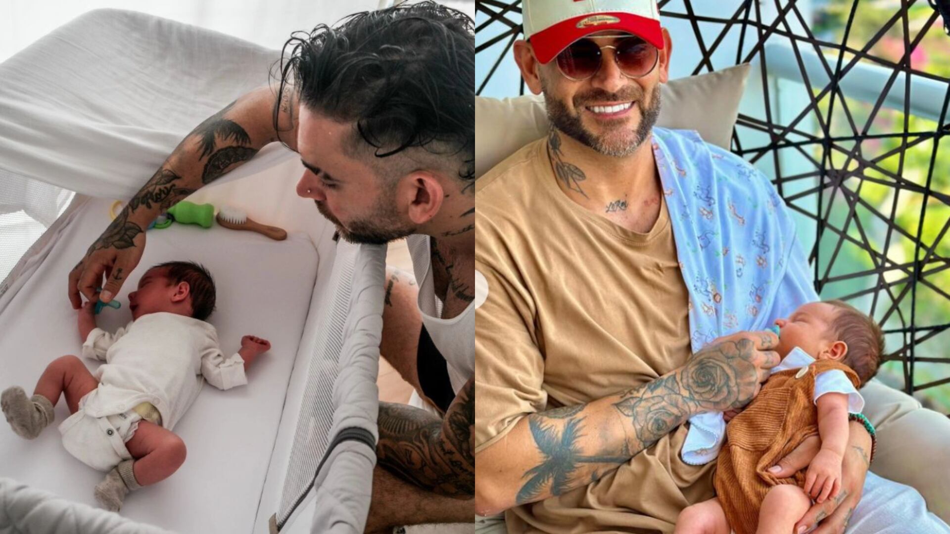 Diego Val celebra su primer año de papá con la llegada de Valentino. IG Diego Val