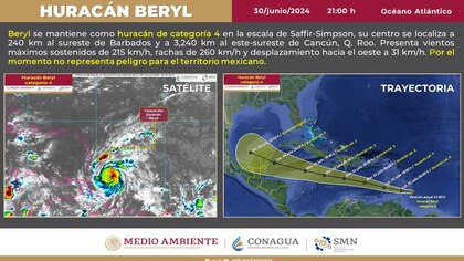 Ideam descartó que el huracán Beryl pase por Colombia, aunque alerta amarilla se extiende a 4 departamentos más