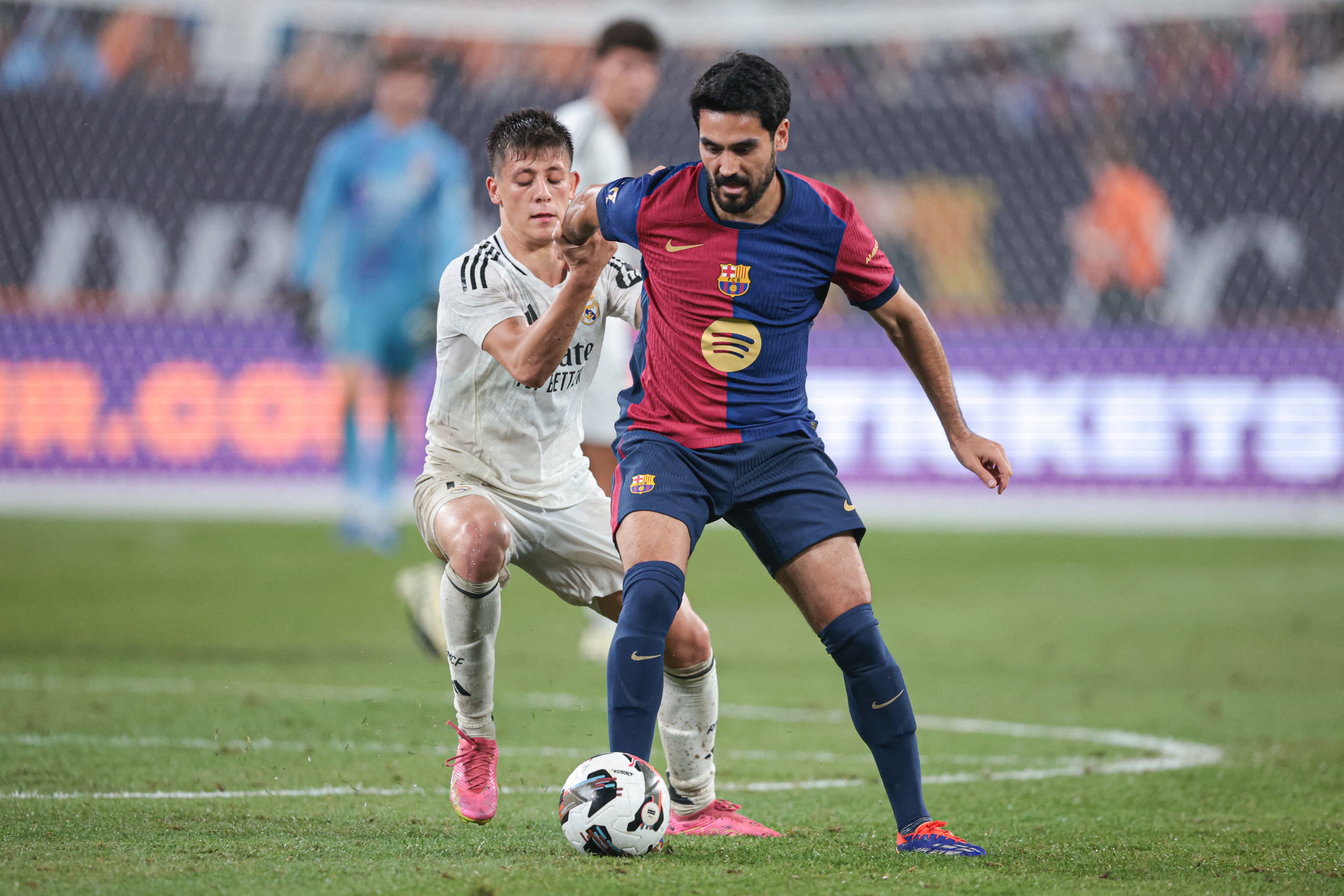 Ilkay Gündogan participó de la pretemporada con Barcelona (Crédito: Vincent Carchietta-USA TODAY Sports)