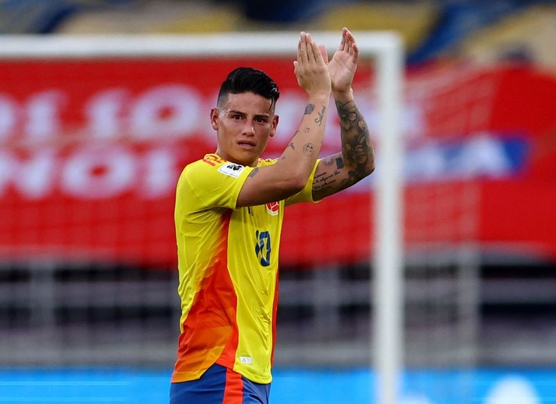 Colombia se encuentra segunda en la clasificación al mundial - crédito Luisa González/REUTERS