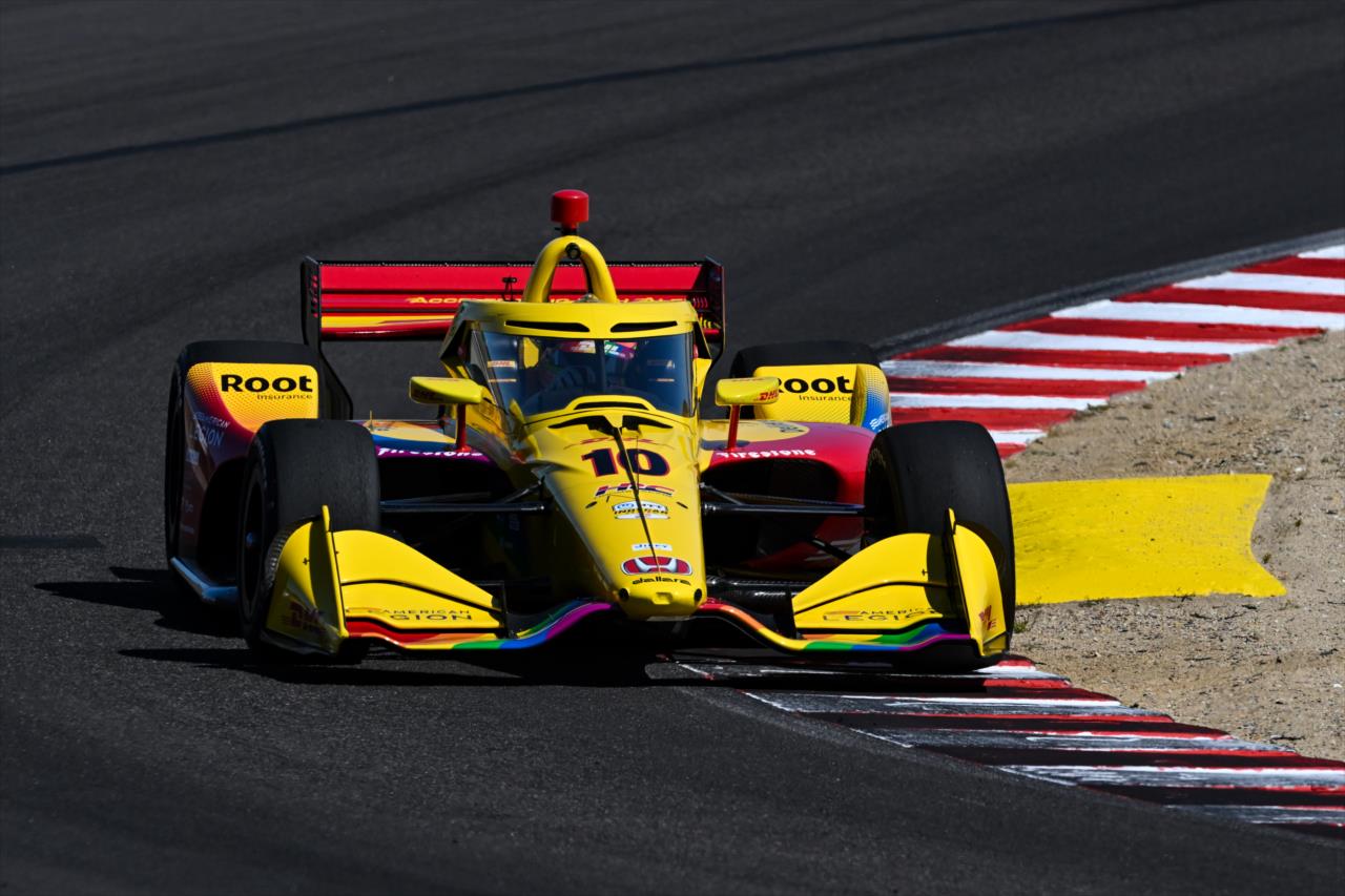 Alex Palou ganó el GP de Monterey y otra vez quedó arriba en el campeonato (Prensa IndyCar)