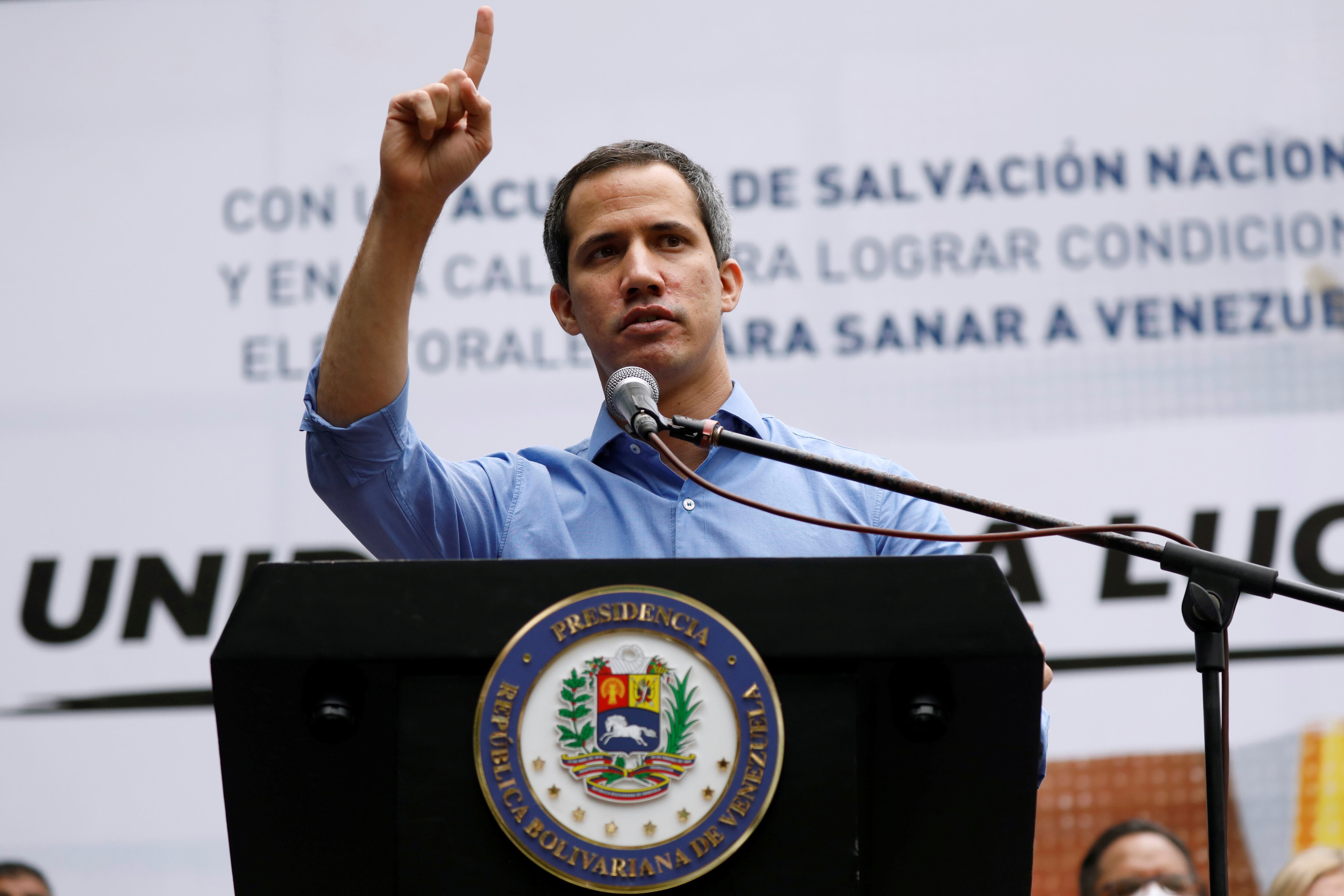 Guaidó asumió dirección de Monómeros en 2019 - Leonardo Fernández/Reuters 