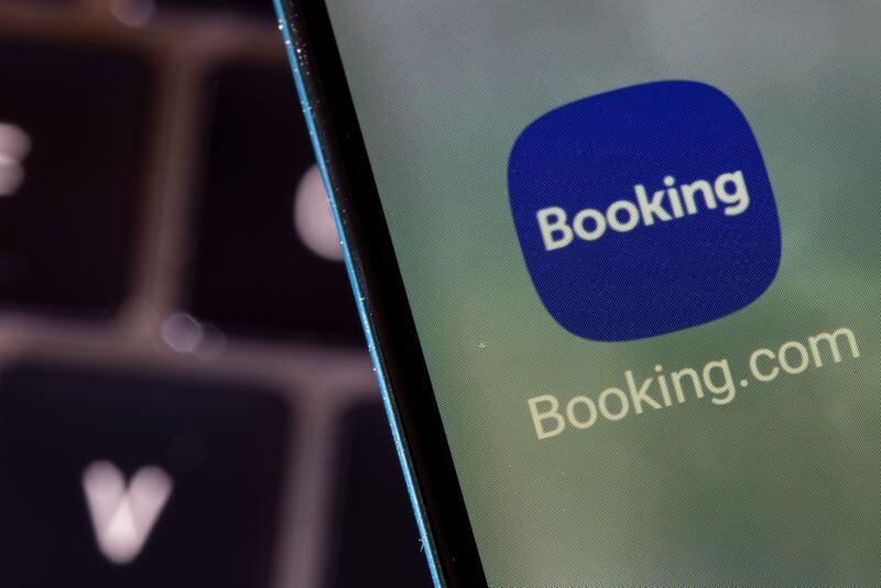 Ilustración de la app Booking.com.(REUTERS/Dado Ruvic)