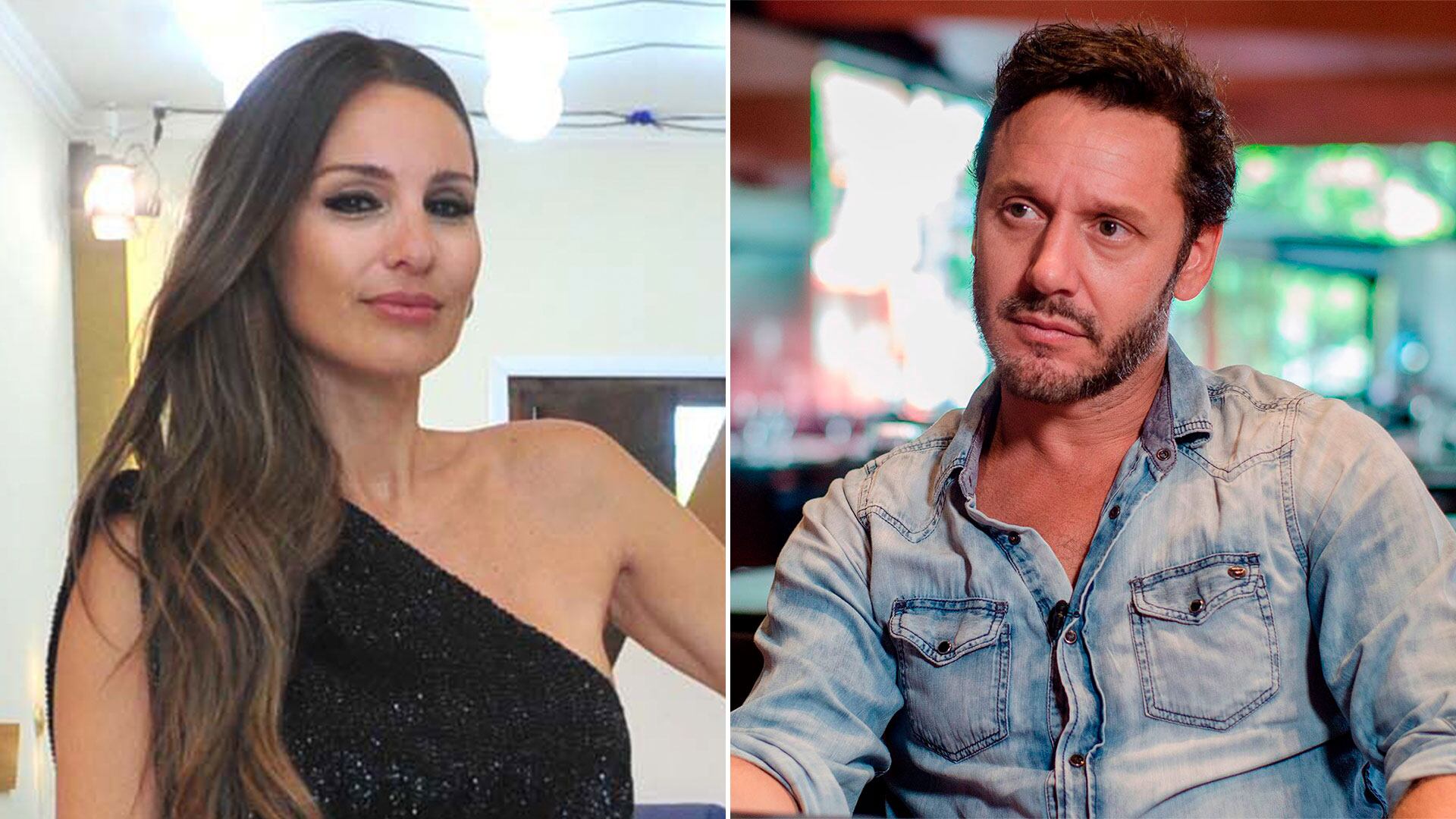 Pampita y Benjamín Vicuña, serios