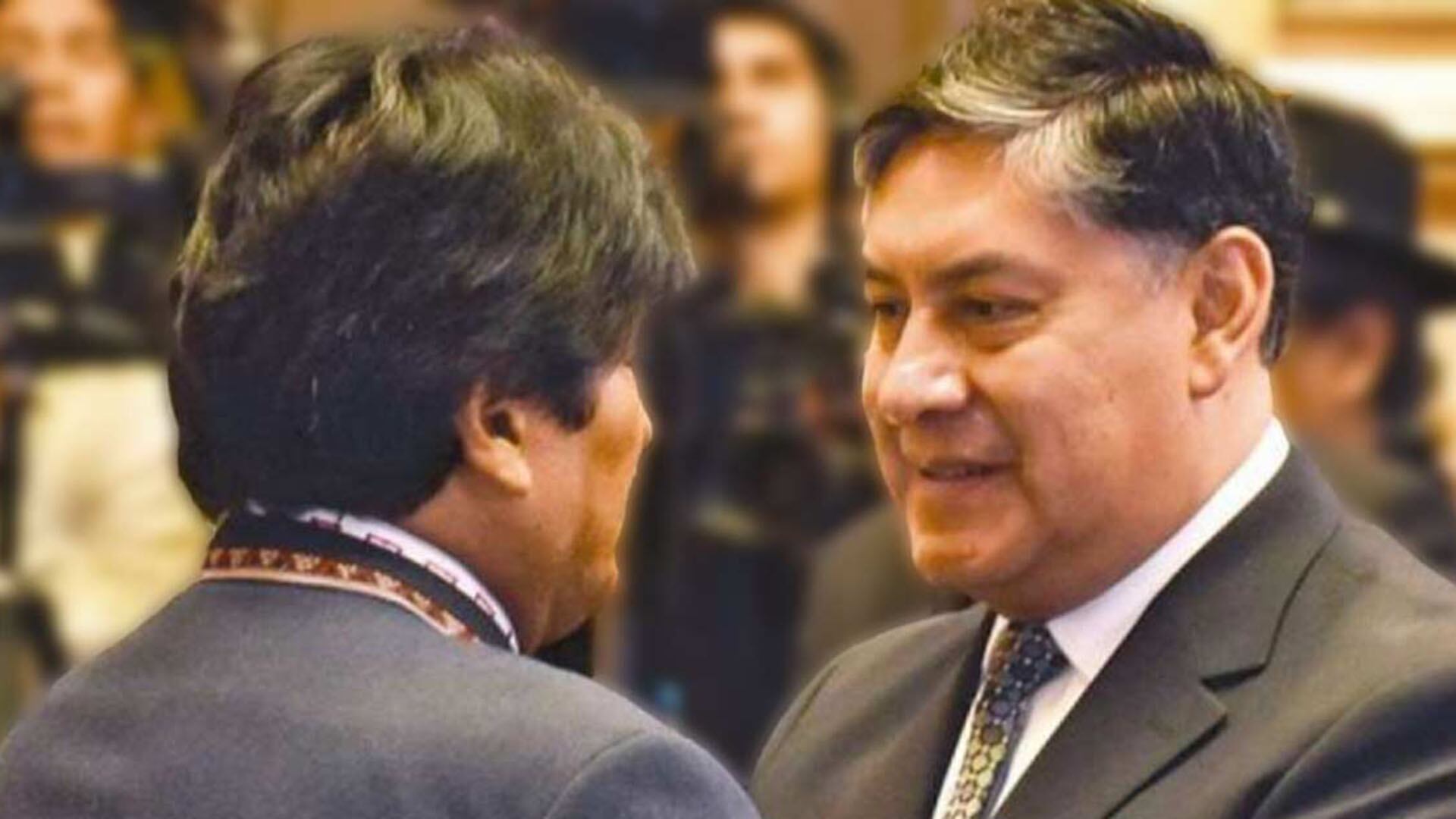 Evo Morales y Juan Lanchipa portada