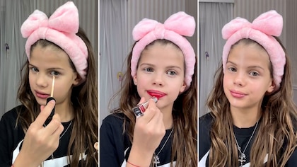 Francesca Icardi sorprendió con un divertido tutorial de maquillaje y fue furor en las redes