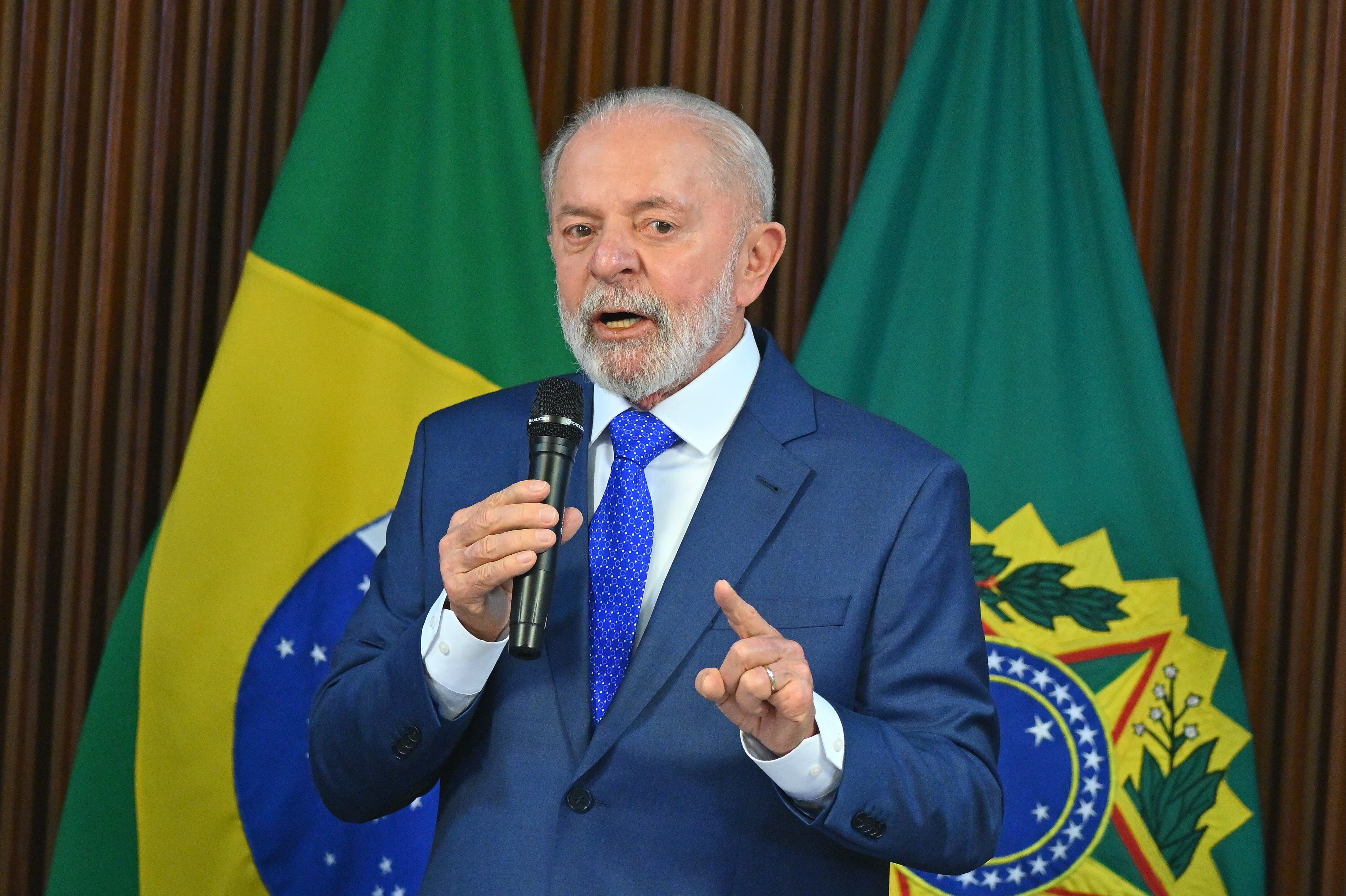 Lula pidió un minuto de silencio por las víctimas (EFE)