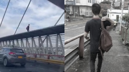 Salud mental en Colombia sigue siendo desatendida: joven saltó de un viaducto en Pereira y en vez de ayudar lo filmaron