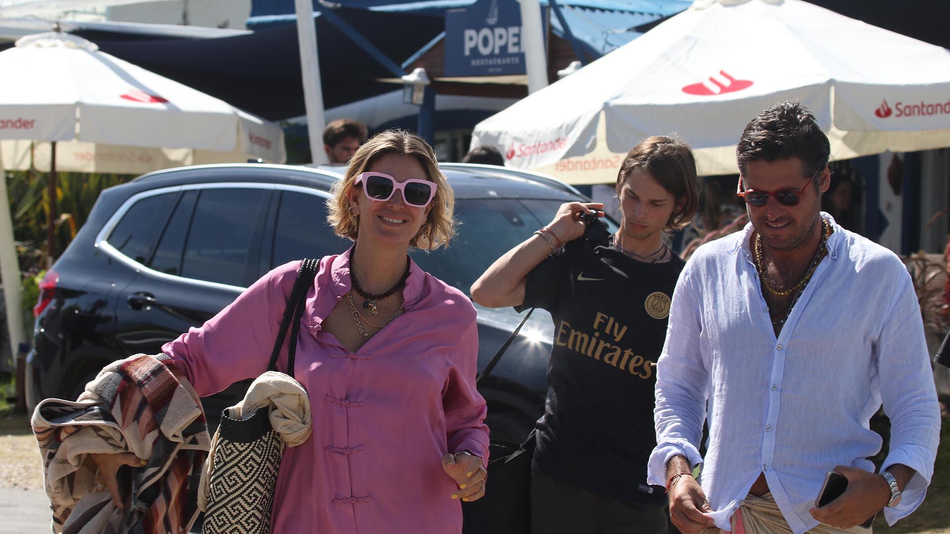 Las vacaciones de Dolores Barreiro y el novio en Punta del Este