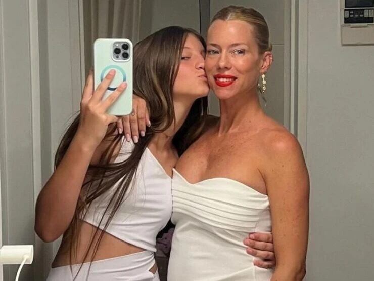 Nicole Neumann y el parecido a su hija Allegra