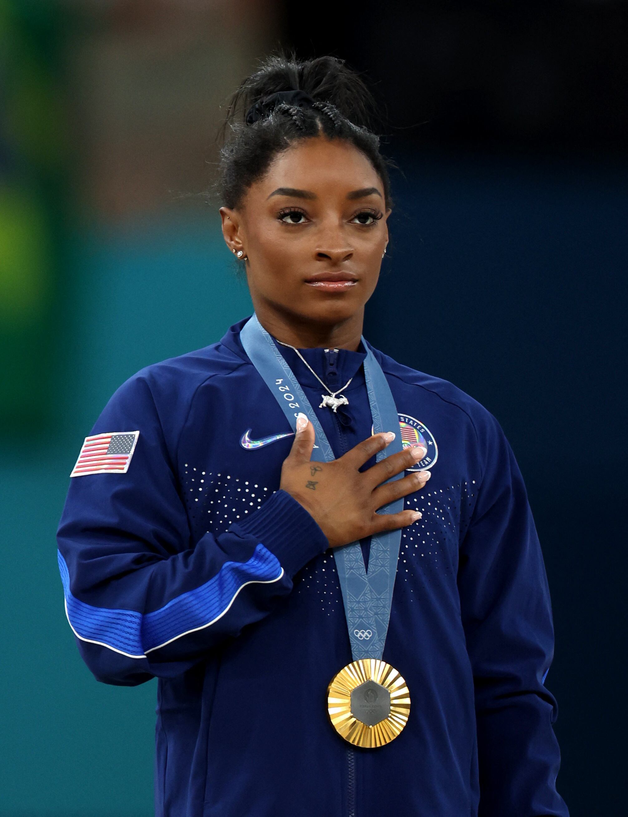 Biles sumó la sexta medalla de oro a su carrera (Foto: Reuters/Paul Childs)