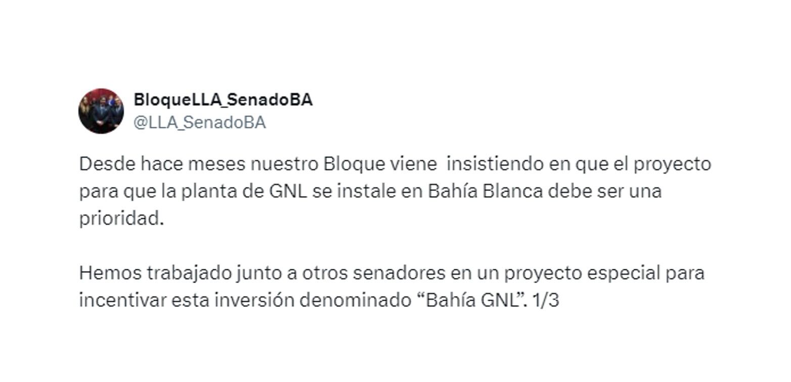 Bloque LLA Senado - Kicillof CNL