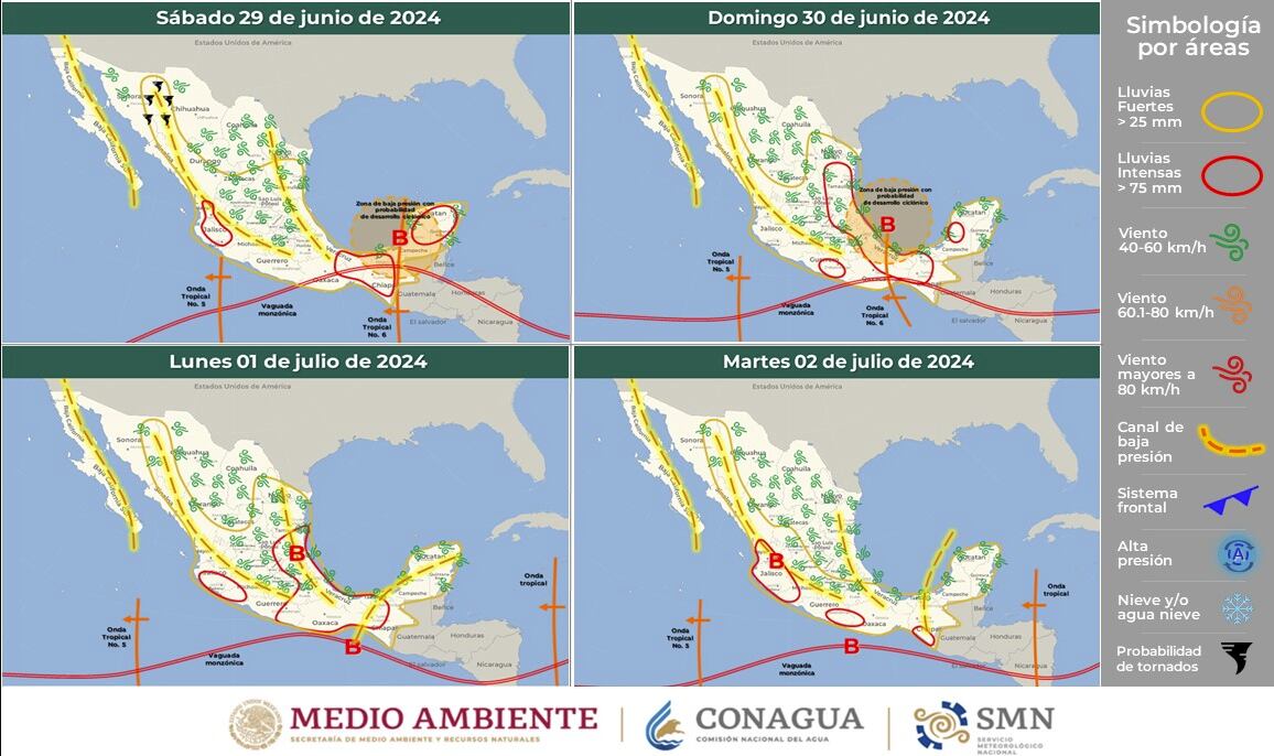 tormenta tropical beryl 4 290624