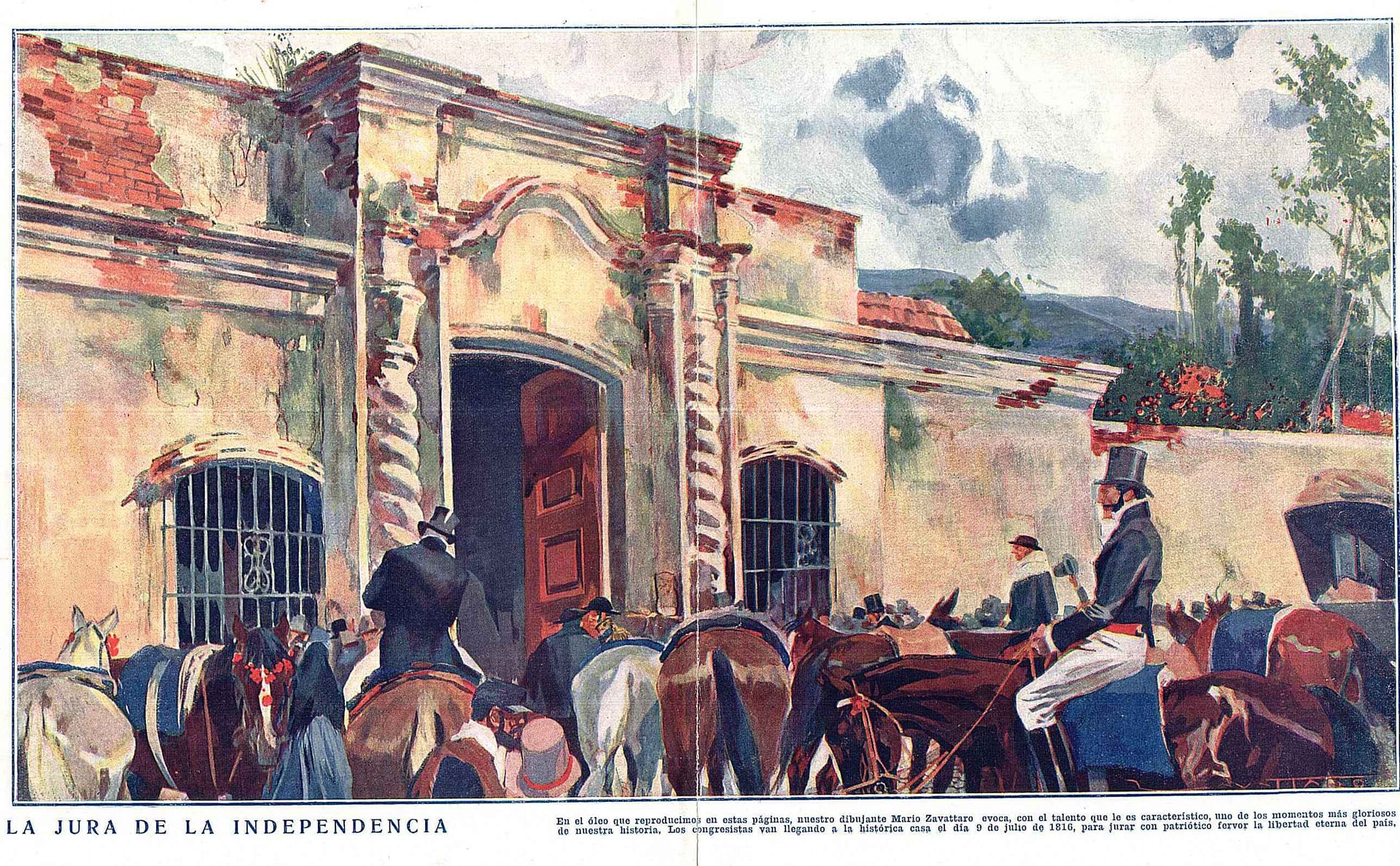 Casa de Tucumán - reconstrucción