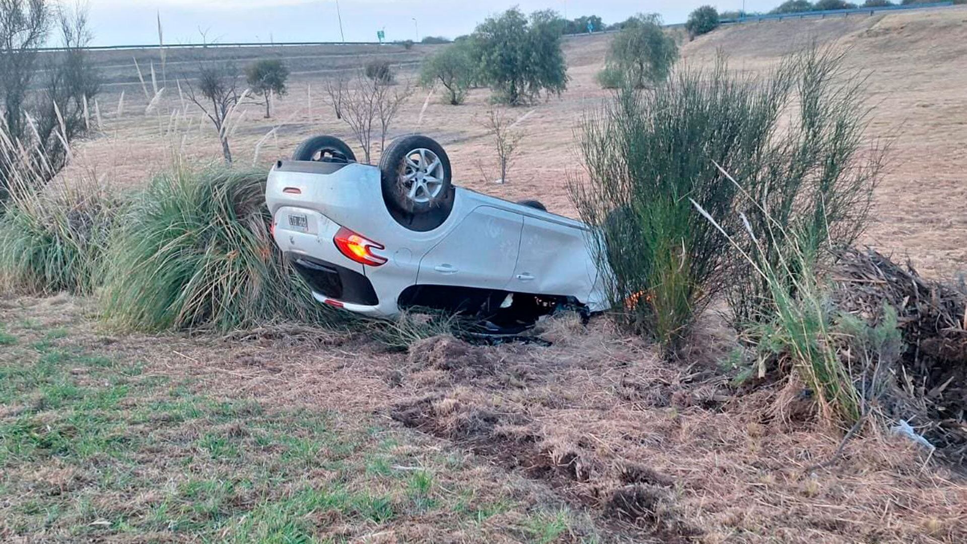 Accidente futbolista Martín Luciano