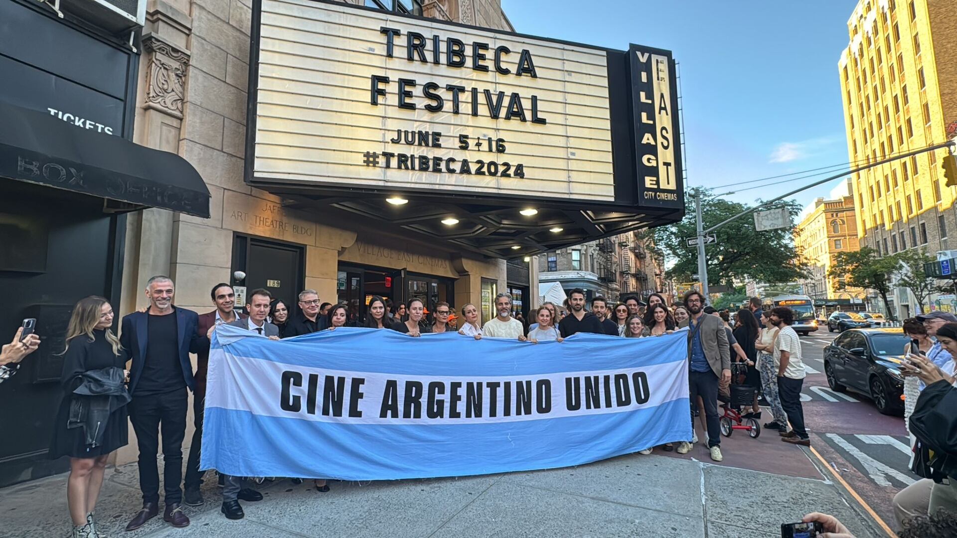 "El aroma del pasto recién cortado" en Tribeca