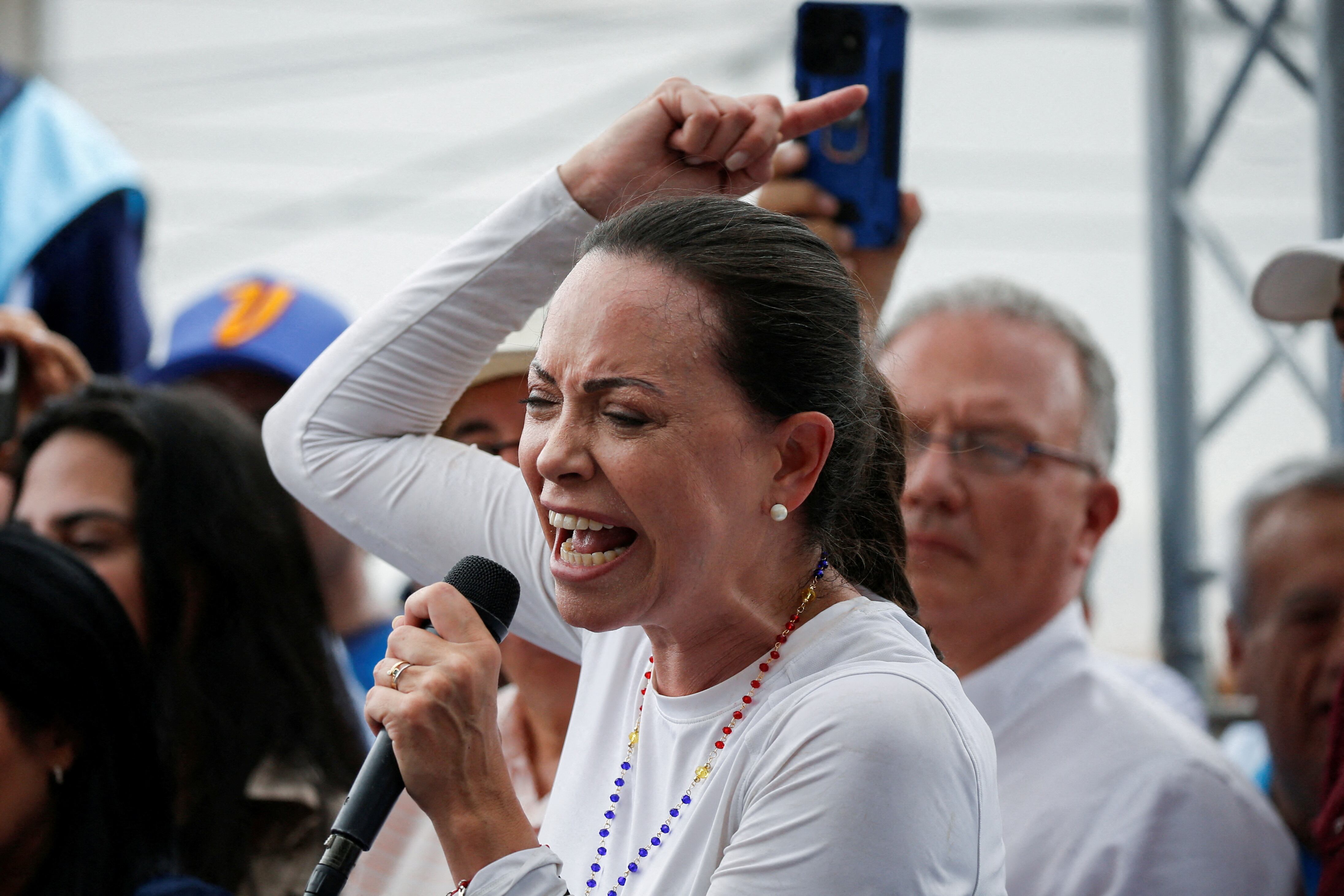 María Corina Machado (REUTERS/Leonardo Fernández Viloria)