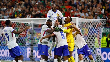 Francia venció a Portugal por penales y se clasificó a las semifinales de la Eurocopa