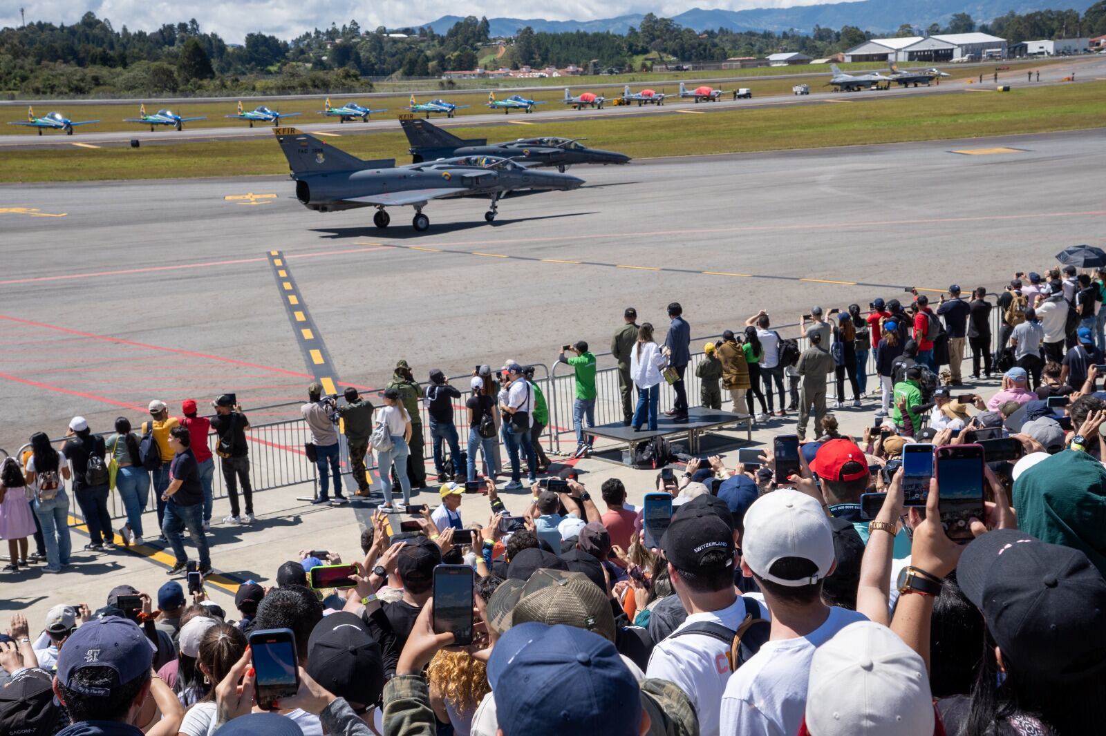 La feria aeronáutica se llevará a cabo entre 9 y el 13 de julio del 2025 en el aeropuerto José María Córdova de Rionegro - crédito Fuerza Aérea Colombiana