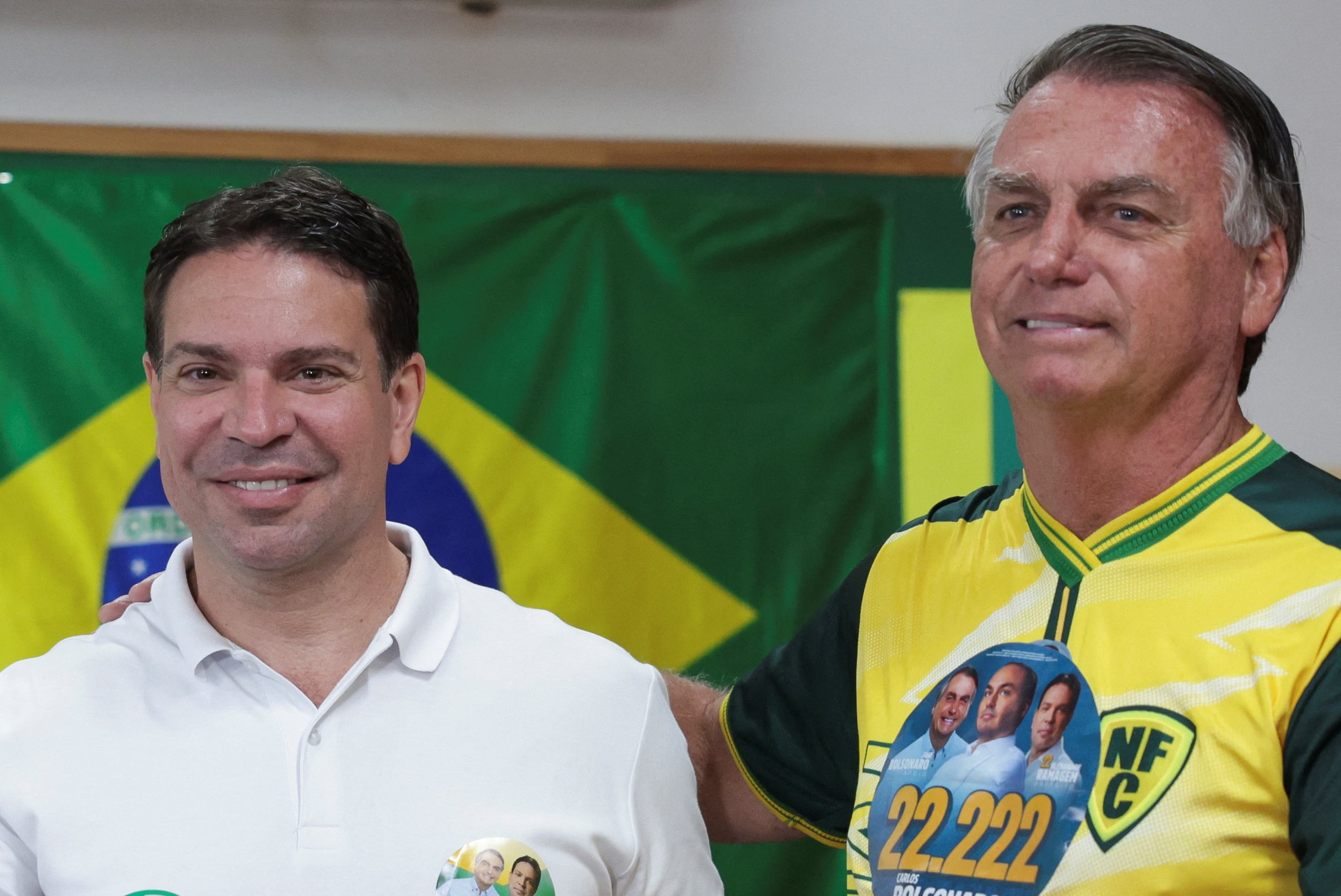 Alexandre Ramagem llegaba con el respaldo del ex presidente Jair Bolsonaro (REUTERS/Ricardo Moraes)