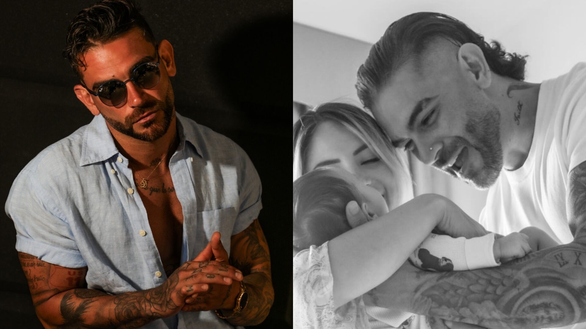 Diego Val celebra su primer año como papá con la llegada de Valentino. IG Diego Val