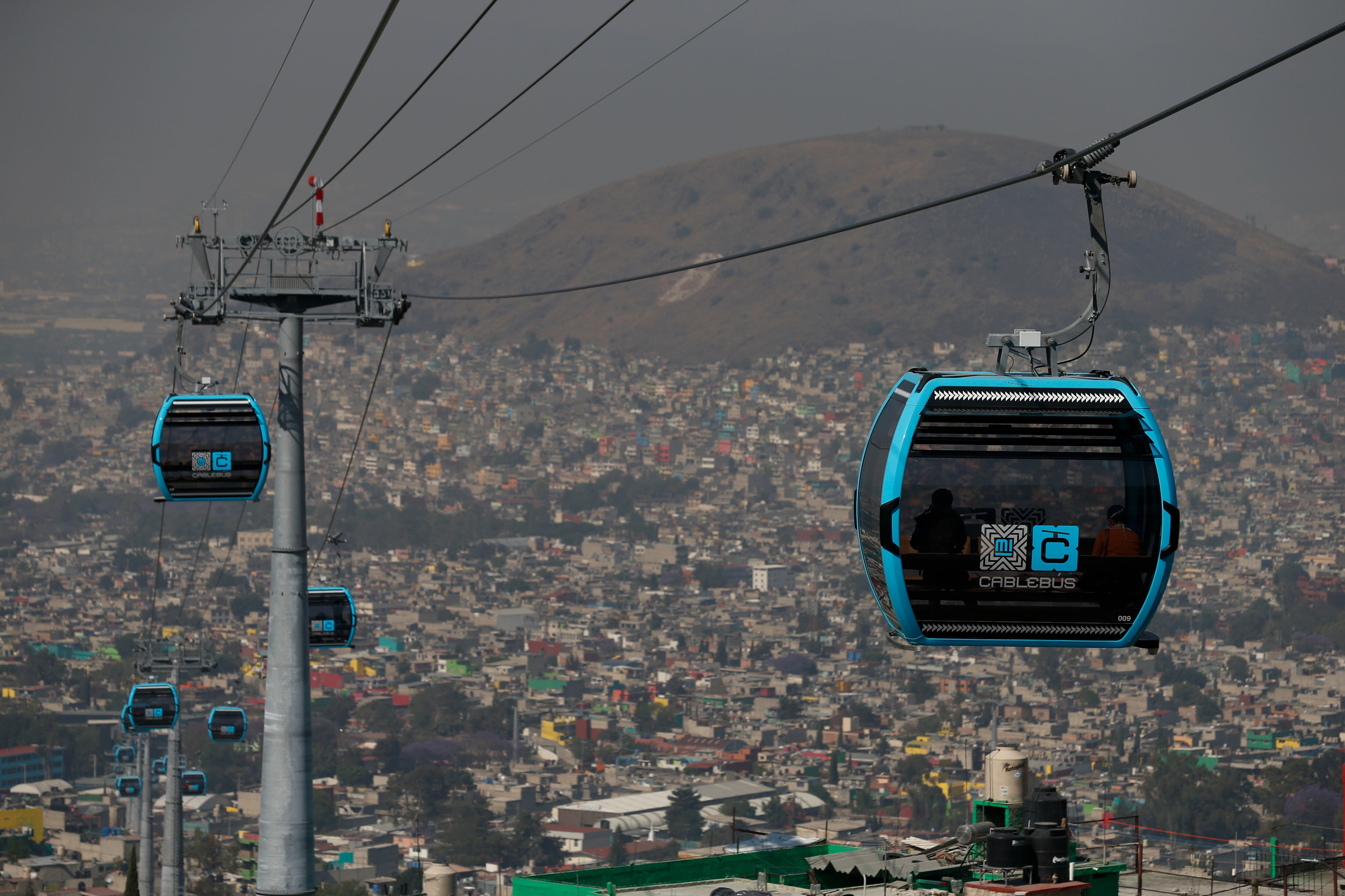 CABLEBUS - MEXICO - LINEA 1 - CUAUTEPEC - CAMPO REVOLUCION - Tlalpexco