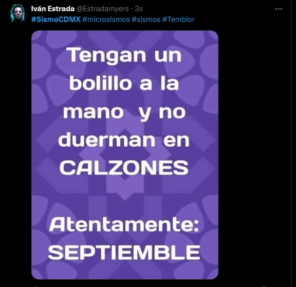 sismo CDMX memes