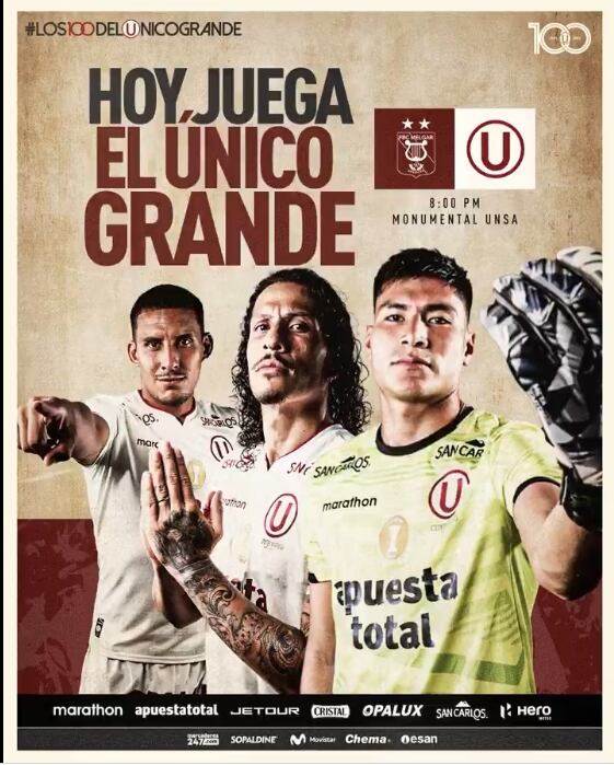 Universitario vs Melgar: partido por la Liga 1 2024