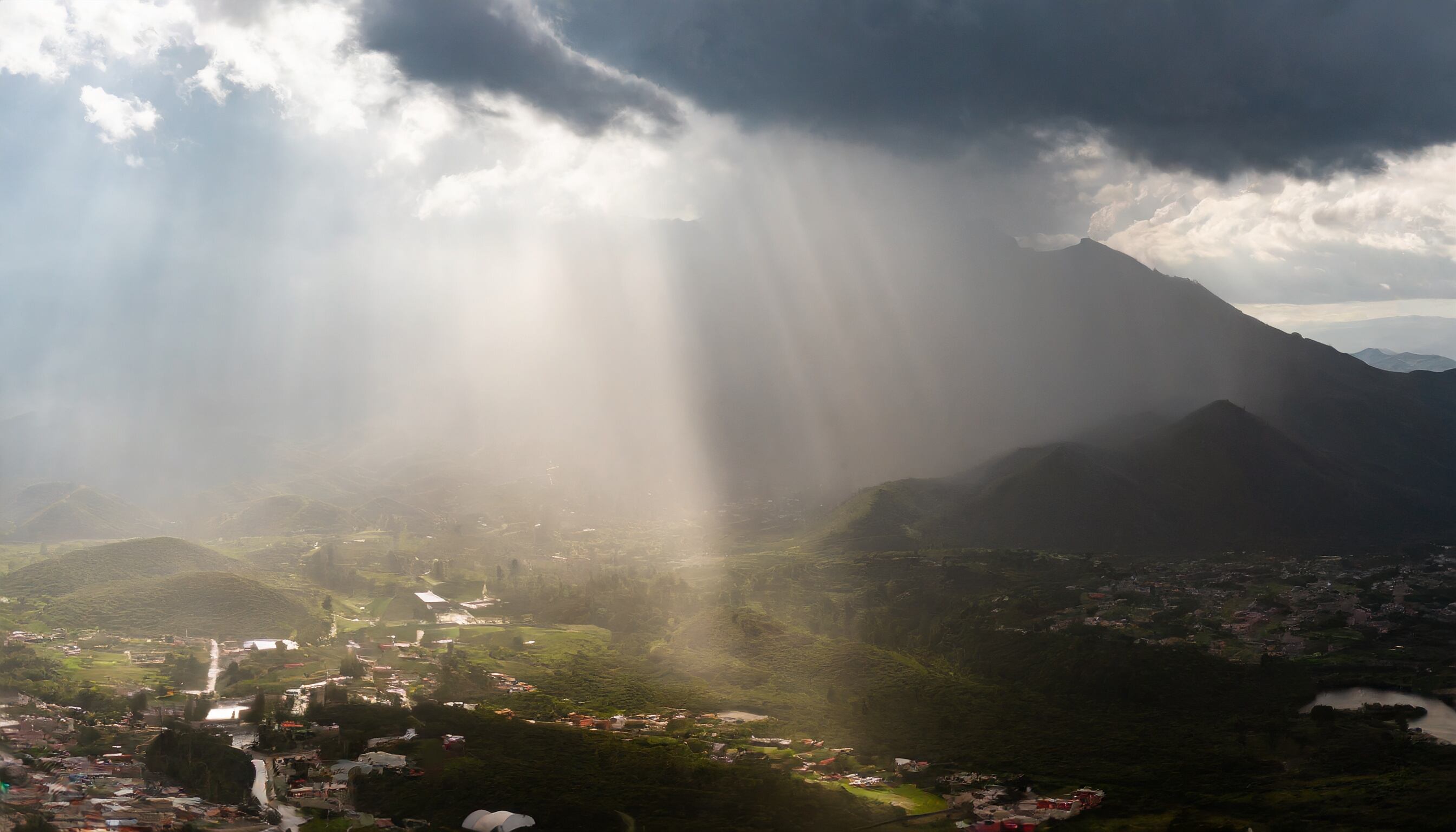 Esta imagen muestra lluvia intensa y viento furioso en México, un recordatorio de la poderosa y a veces devastadora fuerza de la naturaleza. - (Imagen ilustrativa Infobae)