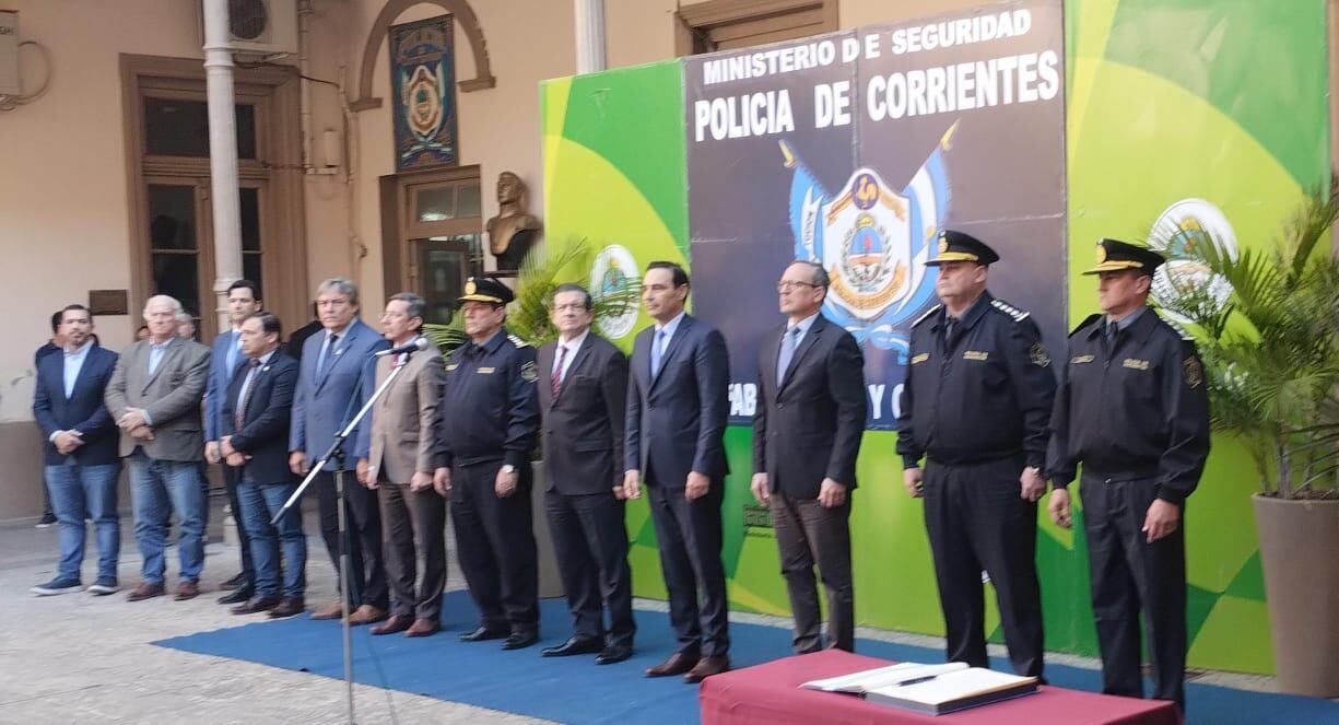 Asunción de la nueva cúpula de la Policía de Corrientes