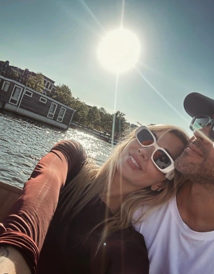 Melina Ramírez y Juan Manuel Mendoza presumen su viaje a Amsterdam - crédito  @melinaramirez90/IG