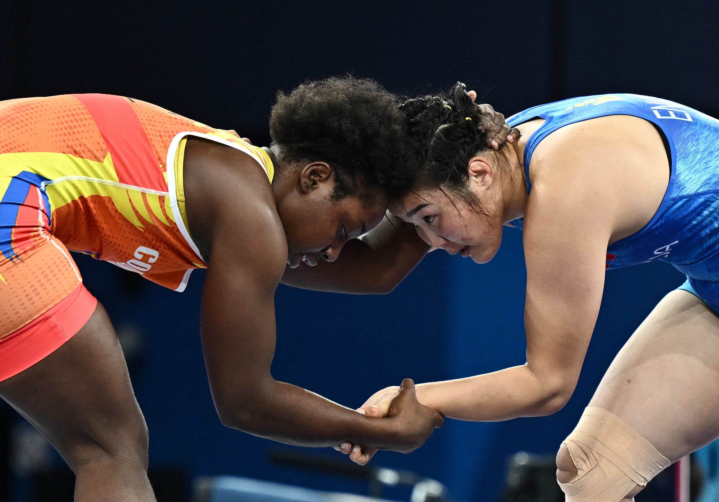 Tatiana Rentería  avanza a semifinales y podría pelear por medalla en los Juegos olímpicos de París 2024 - crédito Arlette Bashizi/Reuters