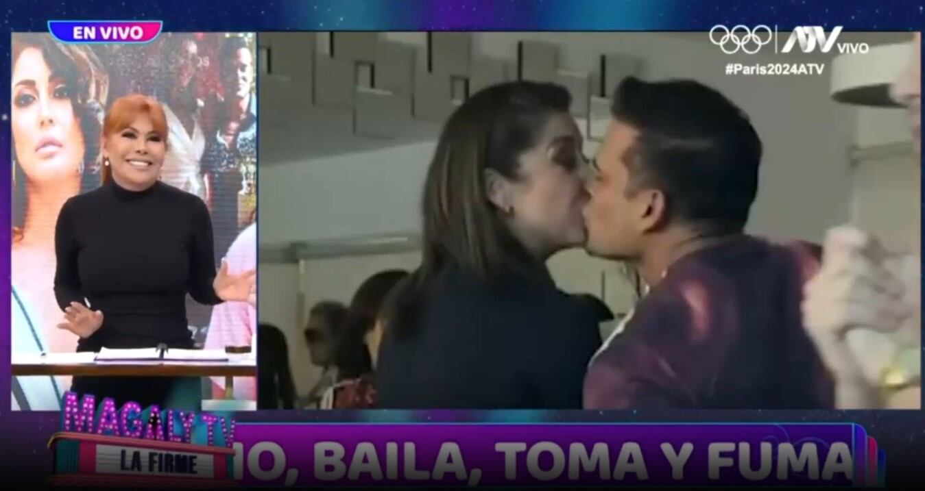 Magaly Medina lanza advertencia a Karla Tarazona tras beso con Christian Domínguez. (Captura: Magaly TV La Firme)