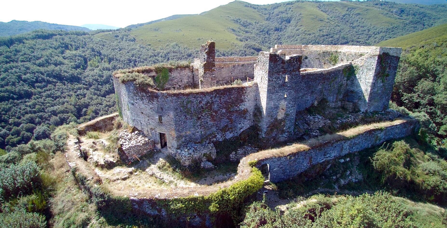 Castillo de Serracín, en León (Wikimedia).