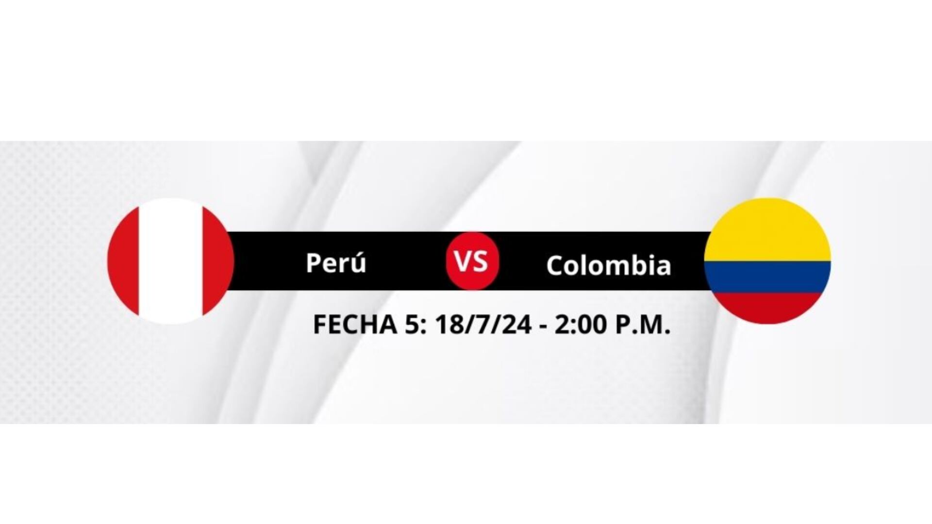 Partido ente Perú y Colombia por la fecha 5 de la Copa Panamericana de vóley masculino.