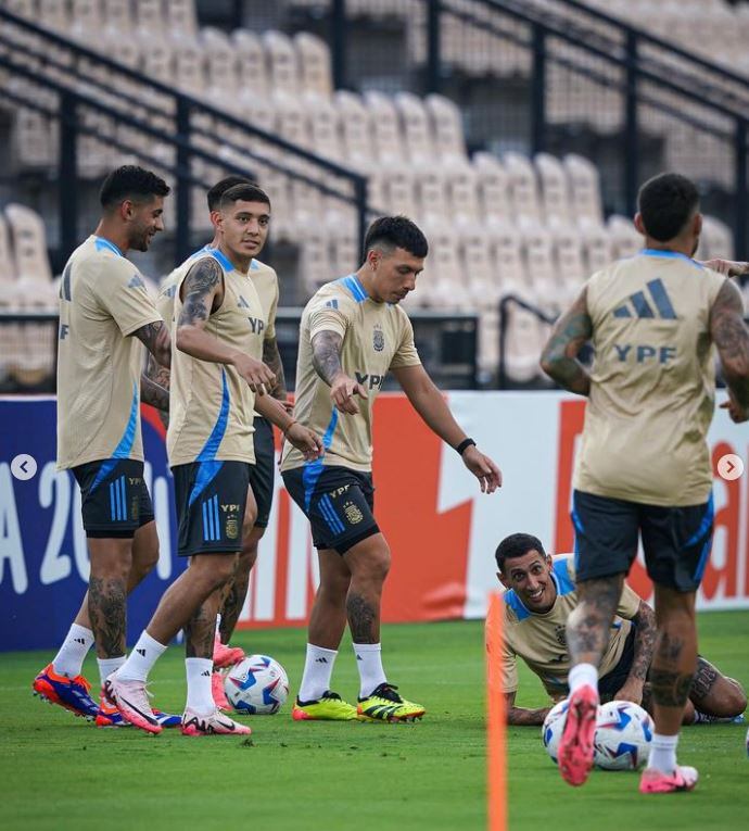 argentina entrenamiento atlanta