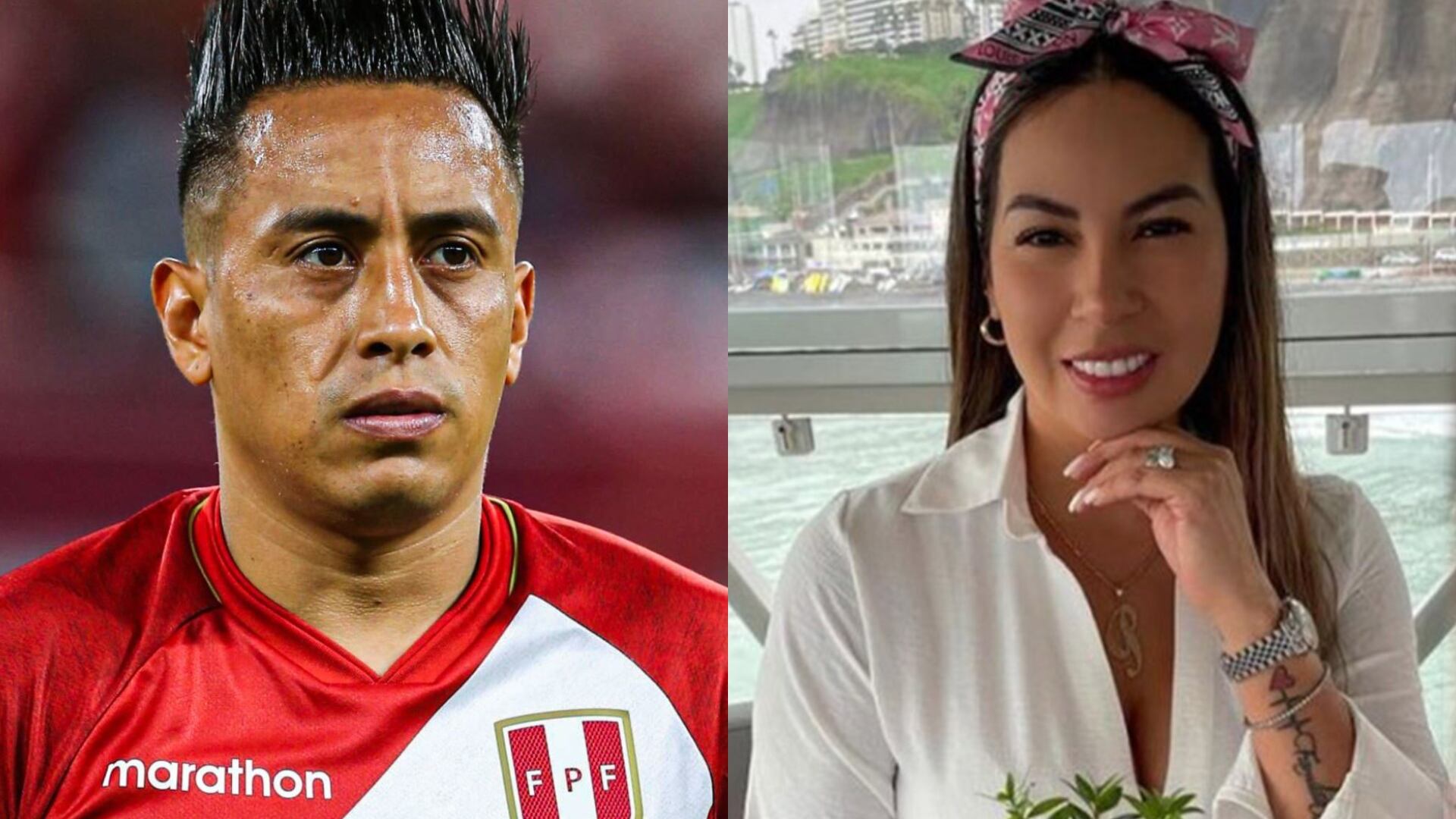 Christian Cueva niega que le envió rosas a Pamela López.