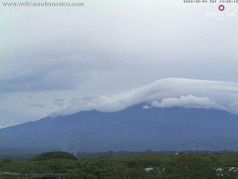 El Volcán de Colima es también denominado Volcán de Fuego. (Cuartoscuro)