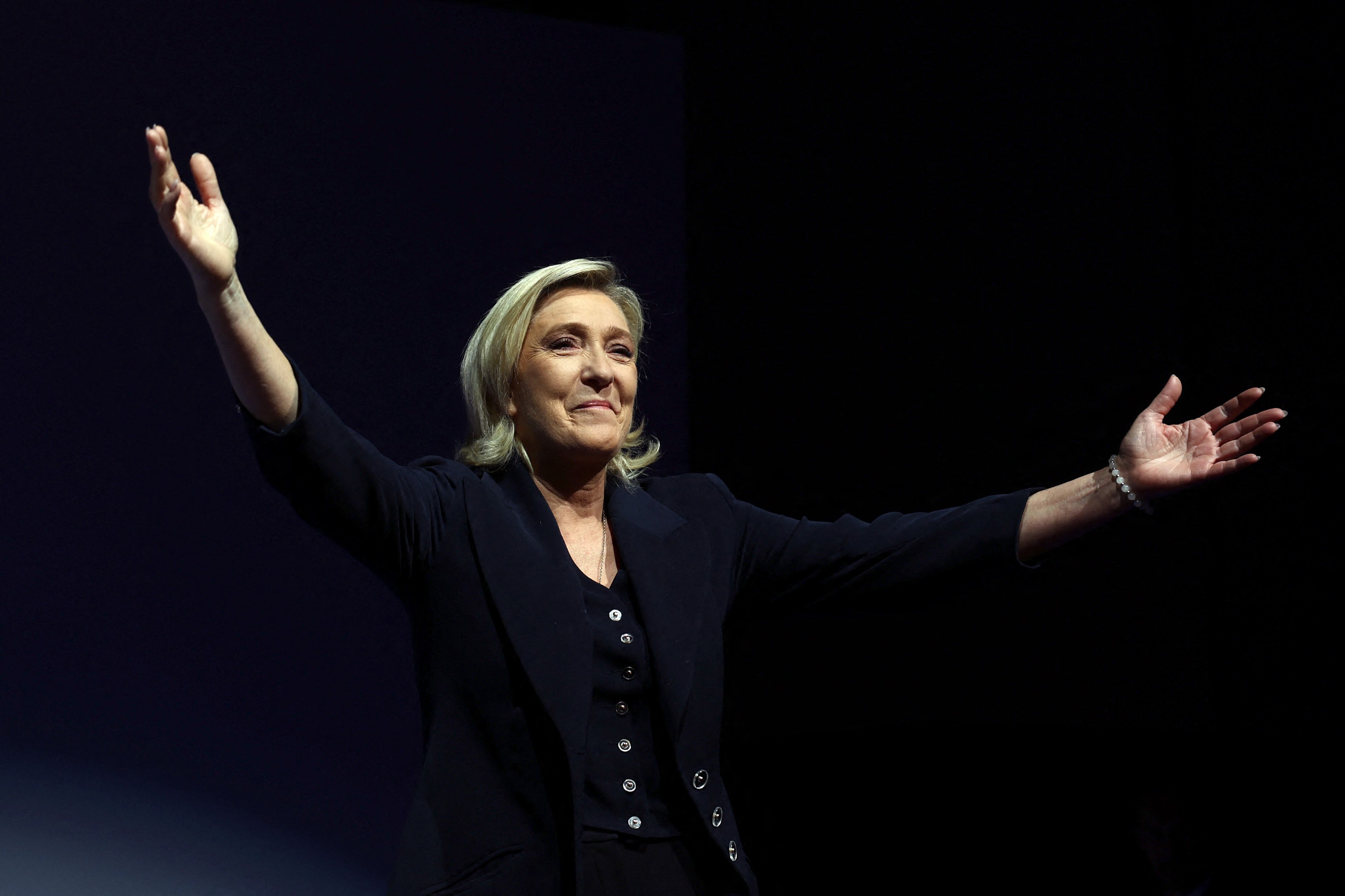 Marine Le Pen. (Yves Herman/Reuters)