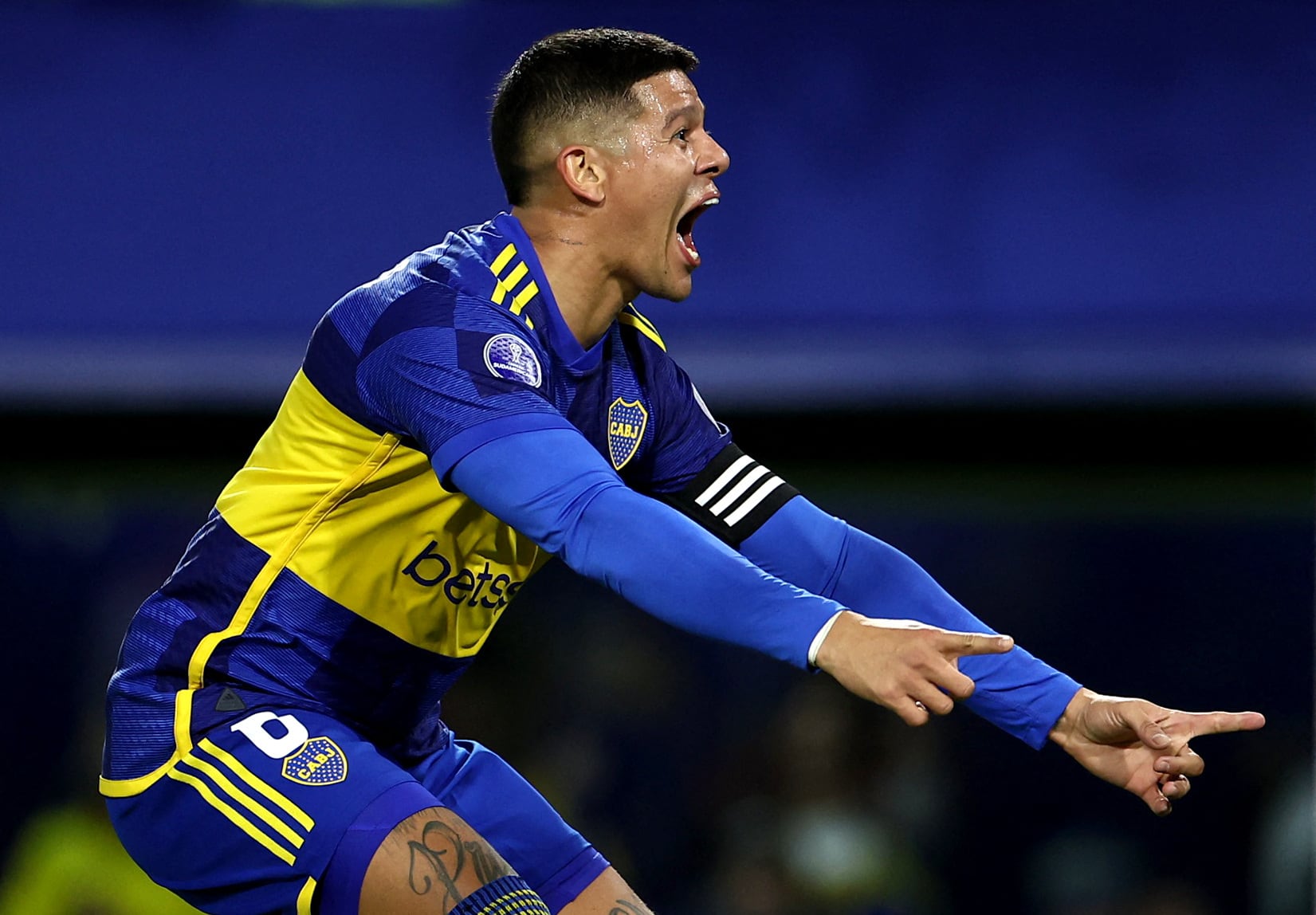 Marcos Rojo, capitán de Boca Juniors (REUTERS/Agustin Marcarian)