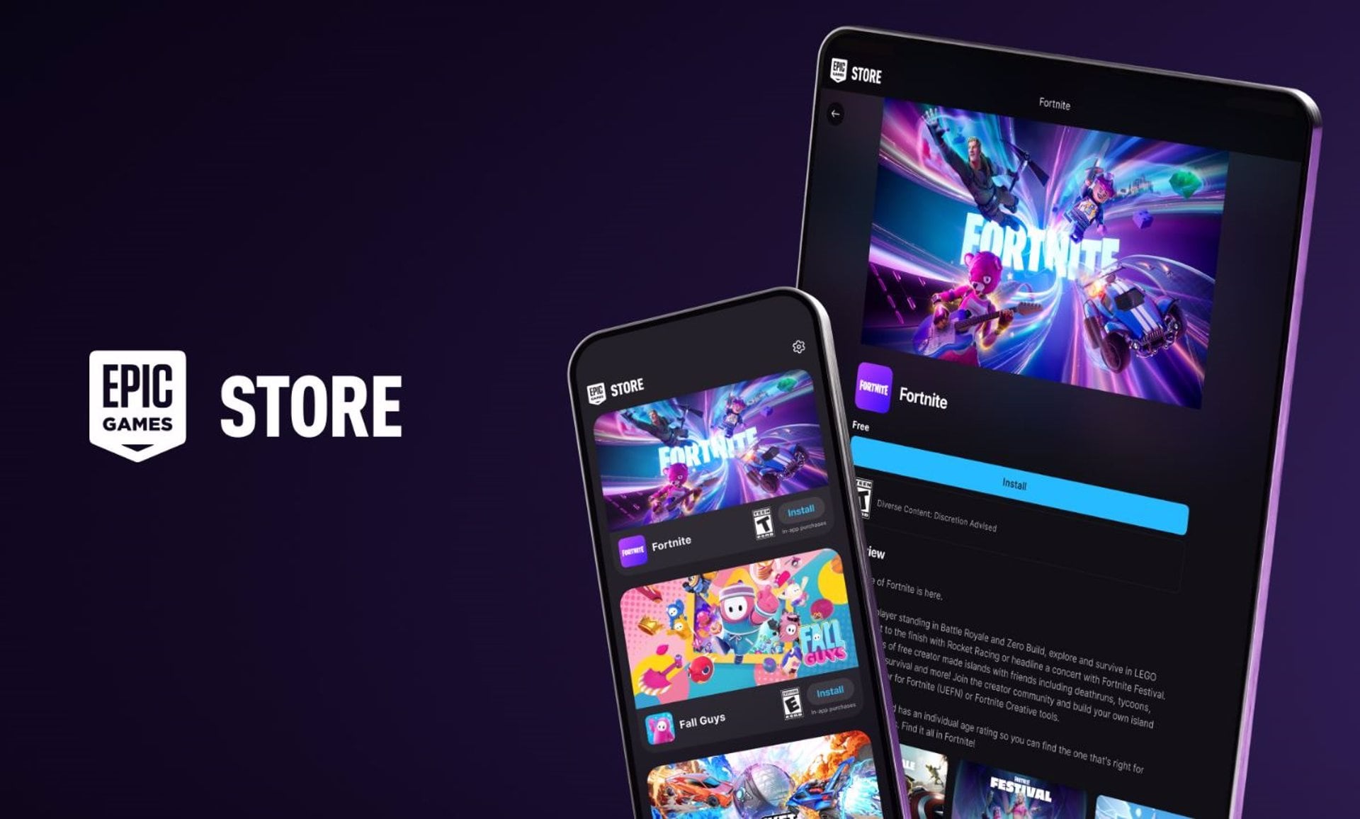 Ya disponible Epic Games Store para iPad en países de la UE