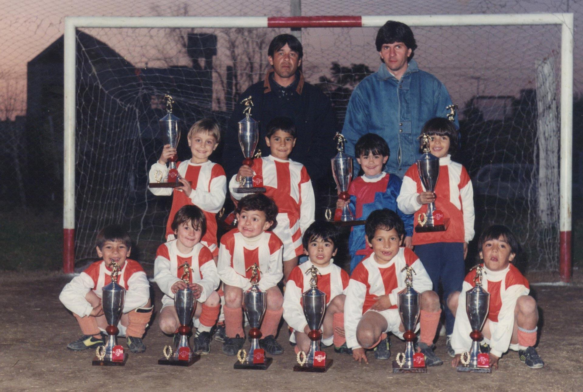 En Grandoli permaneció durante unos años hasta que llegó a las inferiores de Newell's