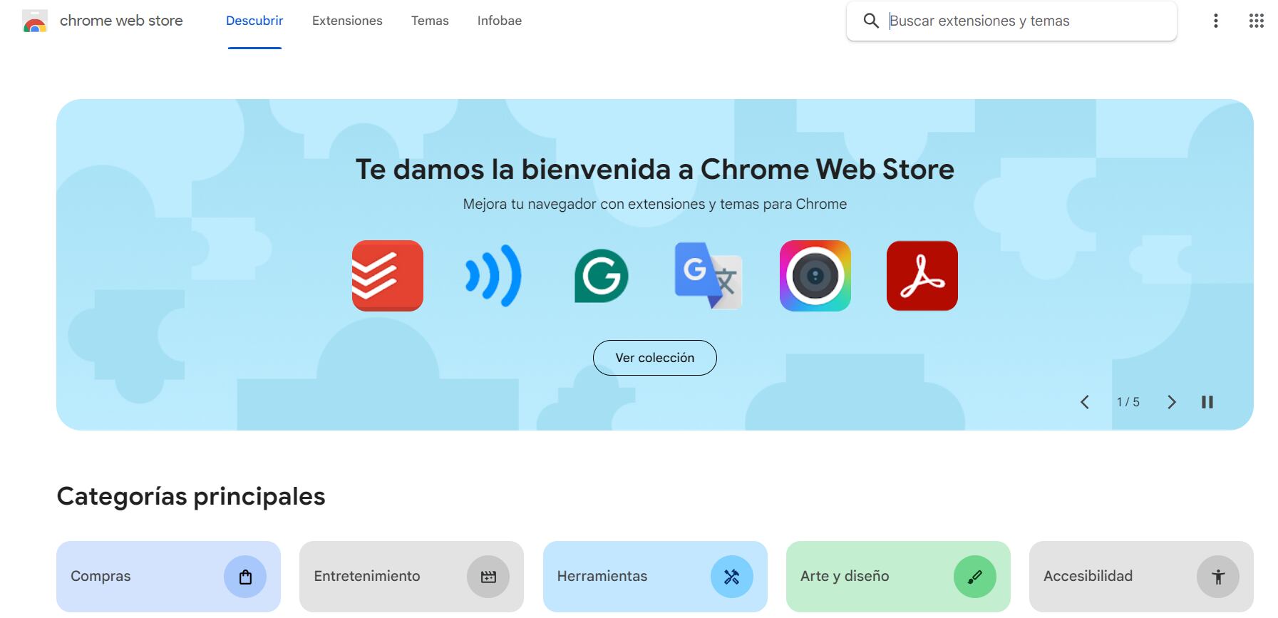 A través de Chrome Web Store se puede instalar una extensión para esta opción. (Foto: Google)