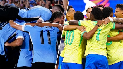 Uruguay y Brasil disputan un clásico en busca del último boleto a las semifinales de la Copa América: formaciones confirmadas